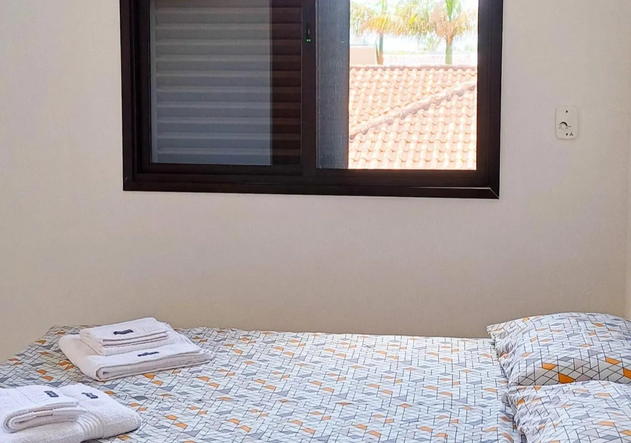 Bed in Pousada Nereidas