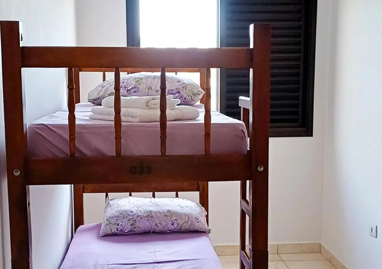 Bed in Pousada Nereidas