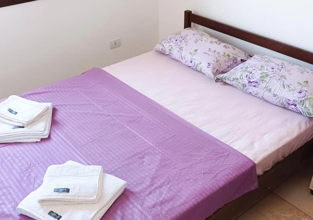 Bed in Pousada Nereidas