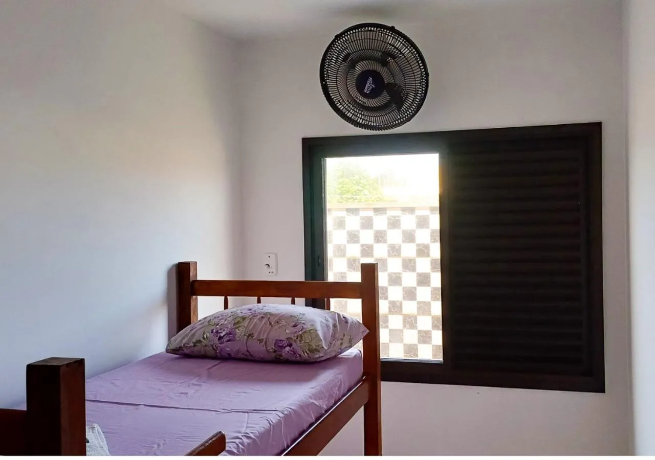 Bed in Pousada Nereidas