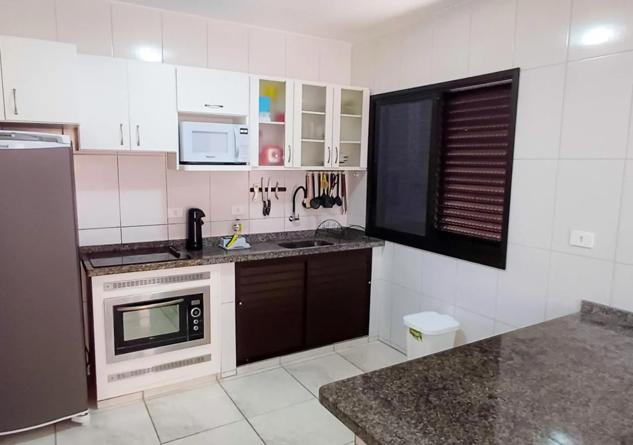 Kitchen or kitchenette in Pousada Nereidas