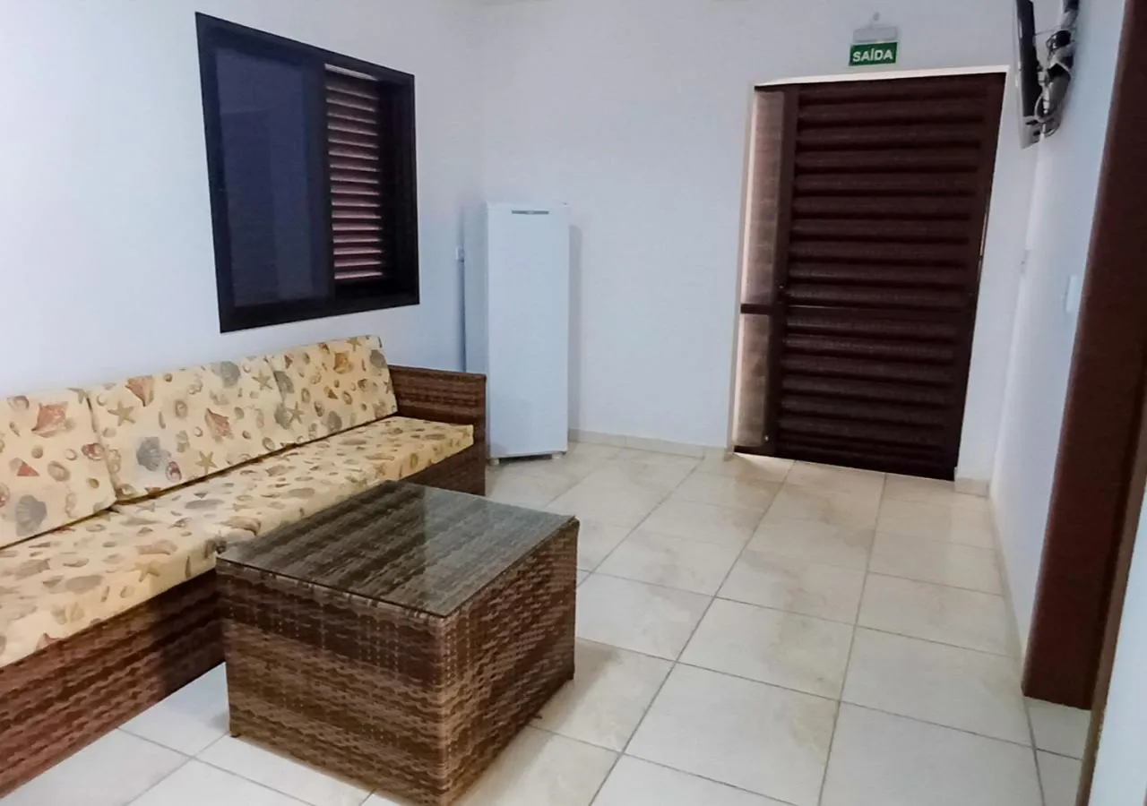 Living room in Pousada Nereidas
