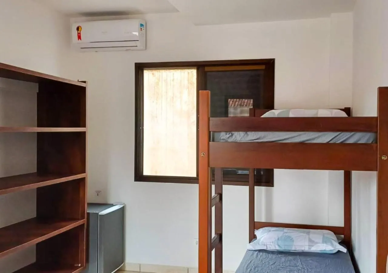 Bed in Pousada Nereidas