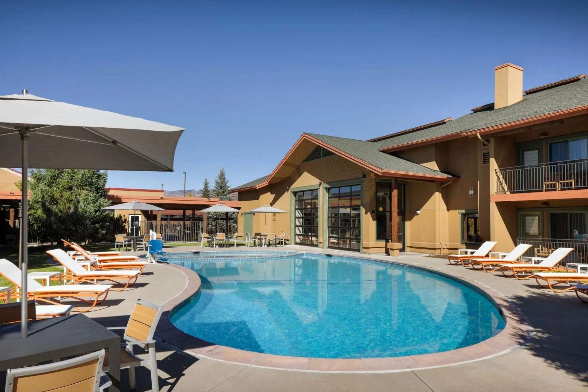 Swimming pool in Holiday Inn Steamboat Springs by IHG