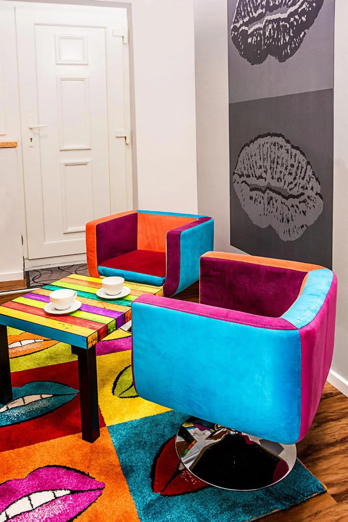 Living room in Hotel SleepInn Volkspark