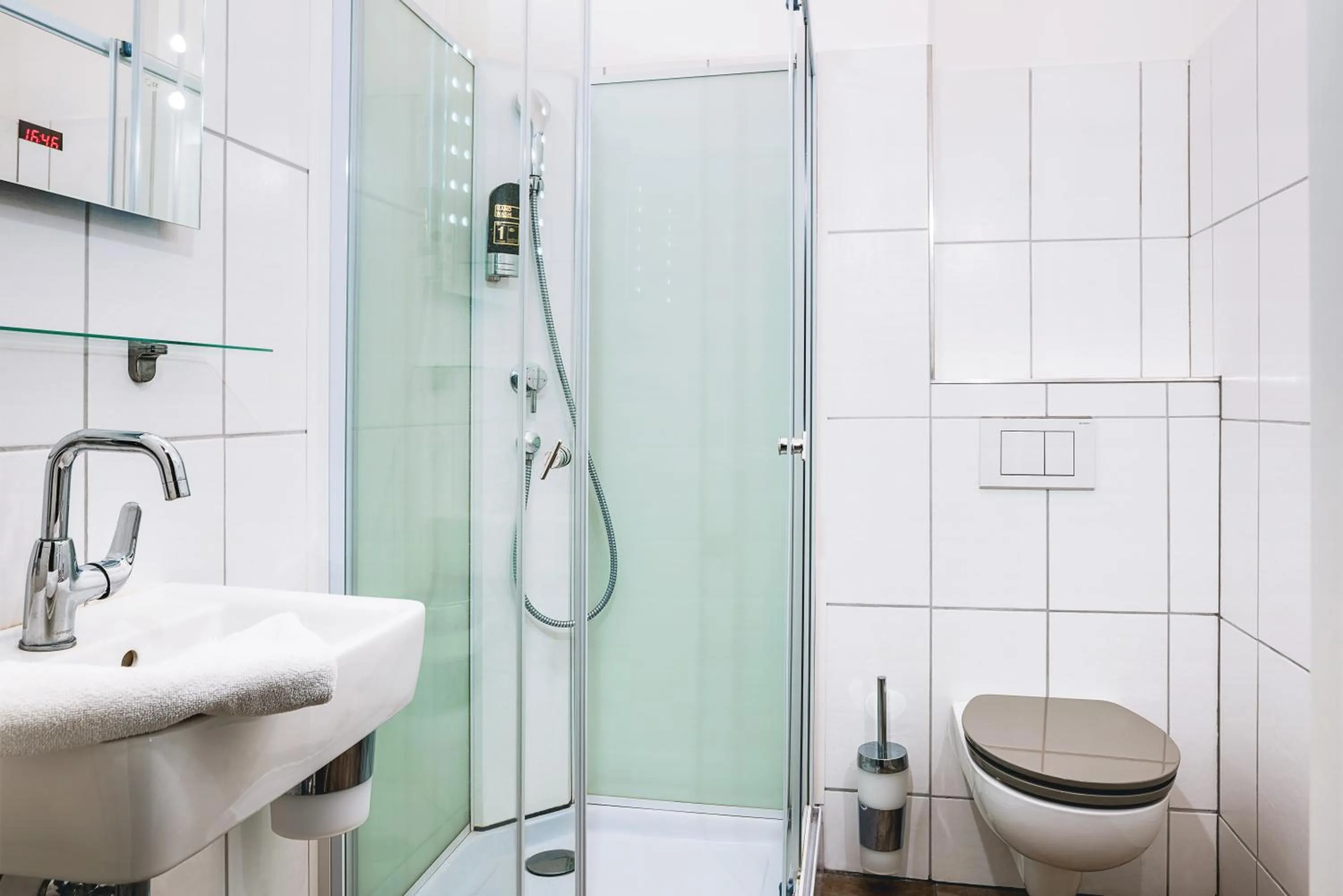 Bathroom in Hotel SleepInn Volkspark