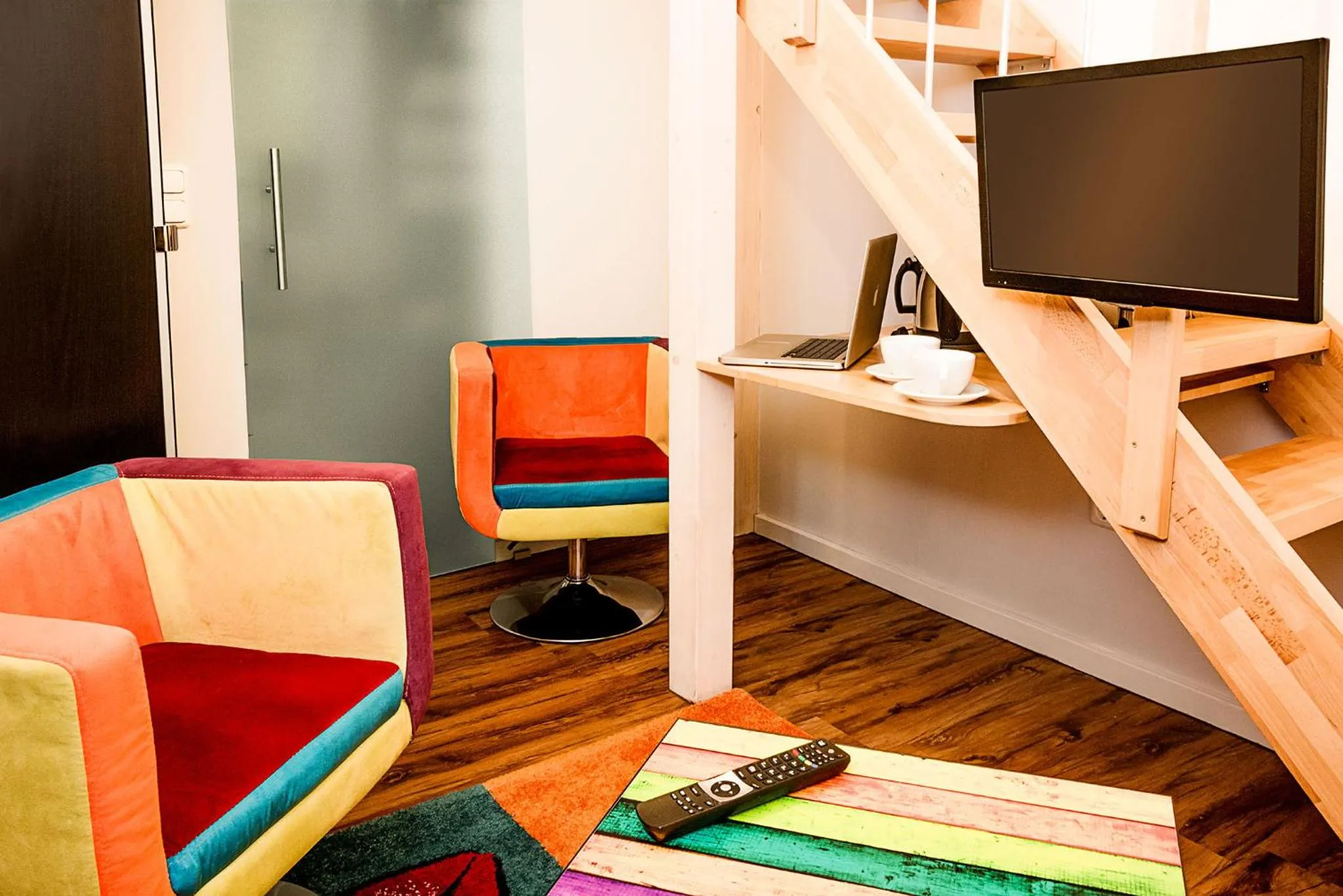 Living room in Hotel SleepInn Volkspark