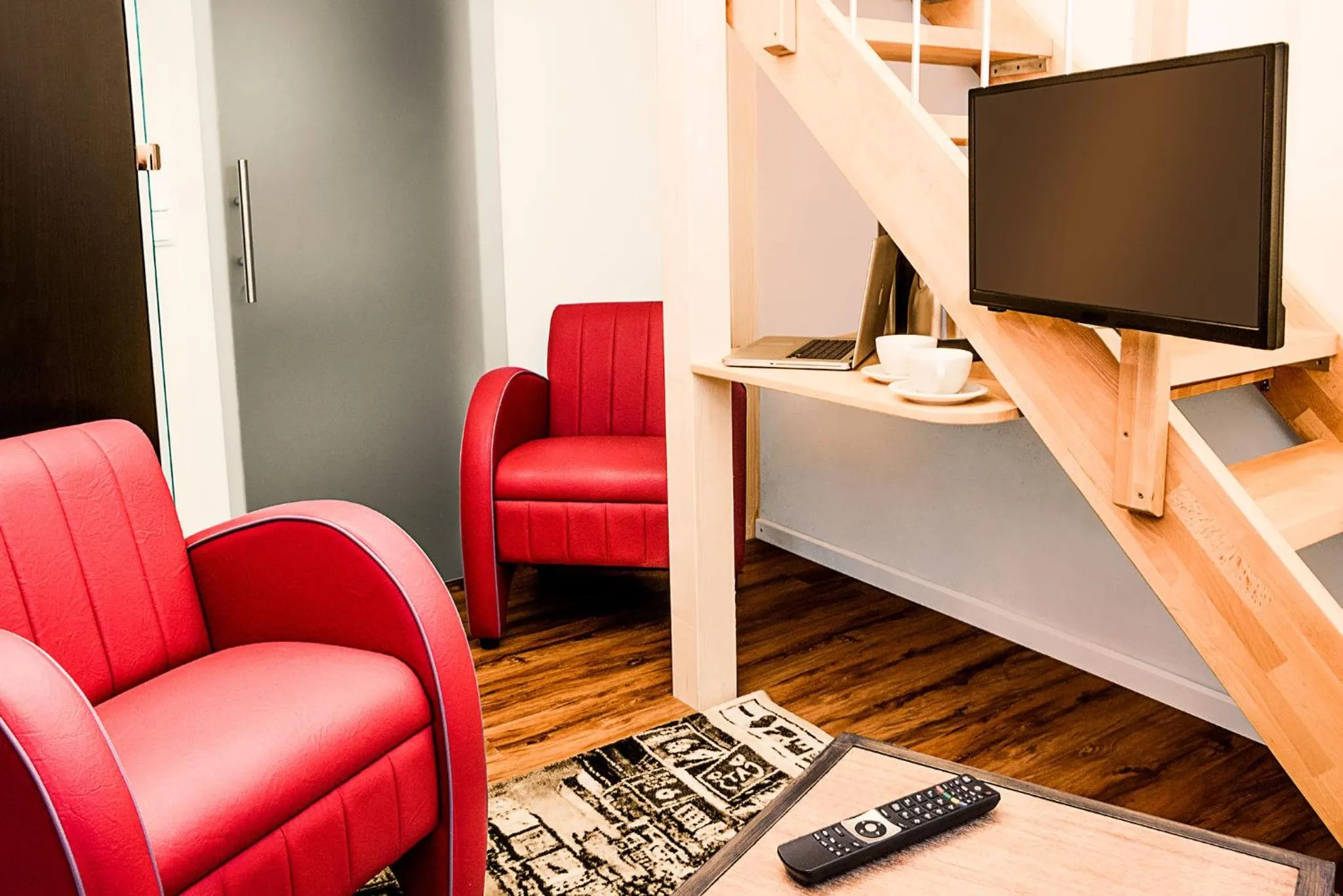 Living room in Hotel SleepInn Volkspark