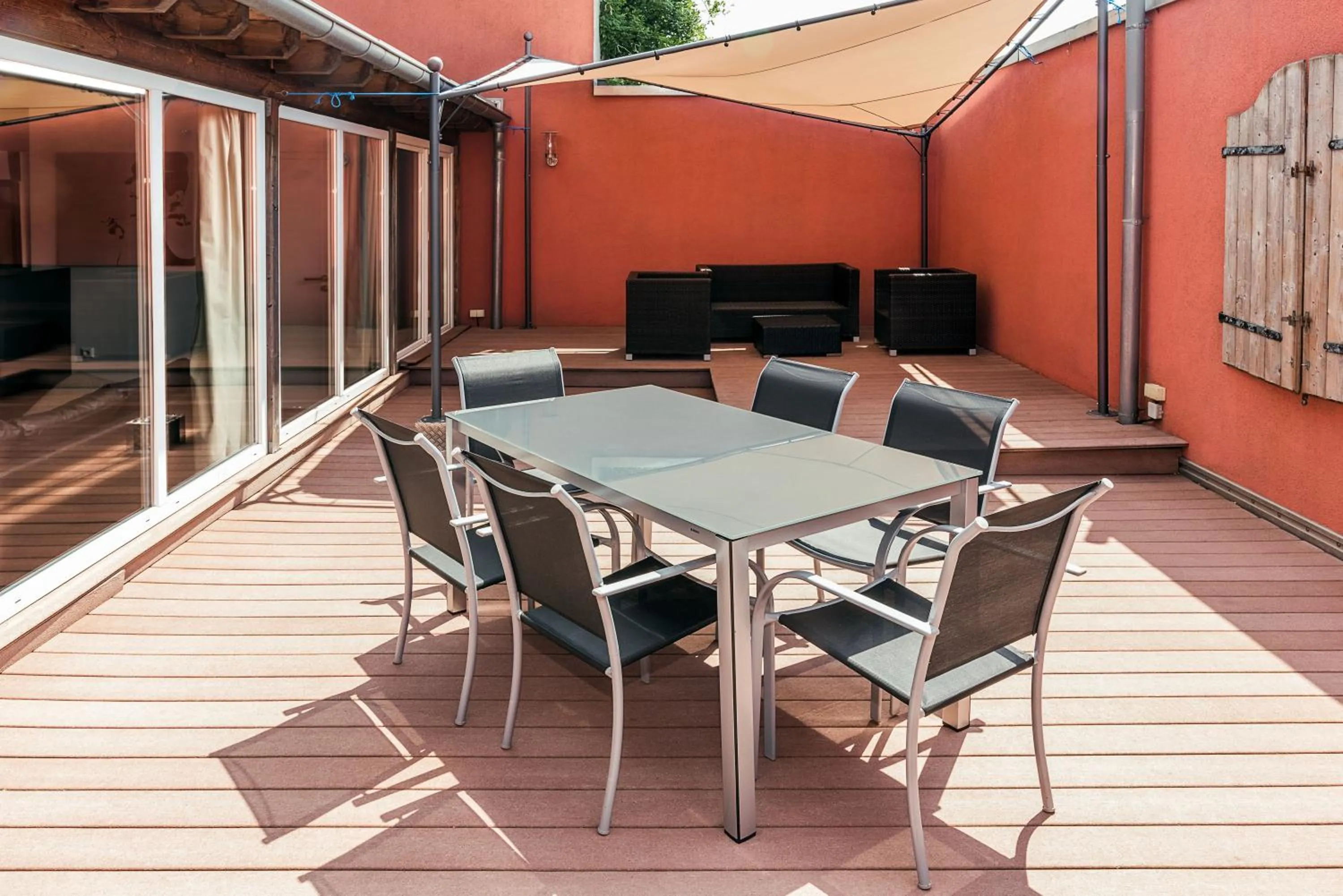 Balcony/Terrace in Hotel SleepInn Volkspark