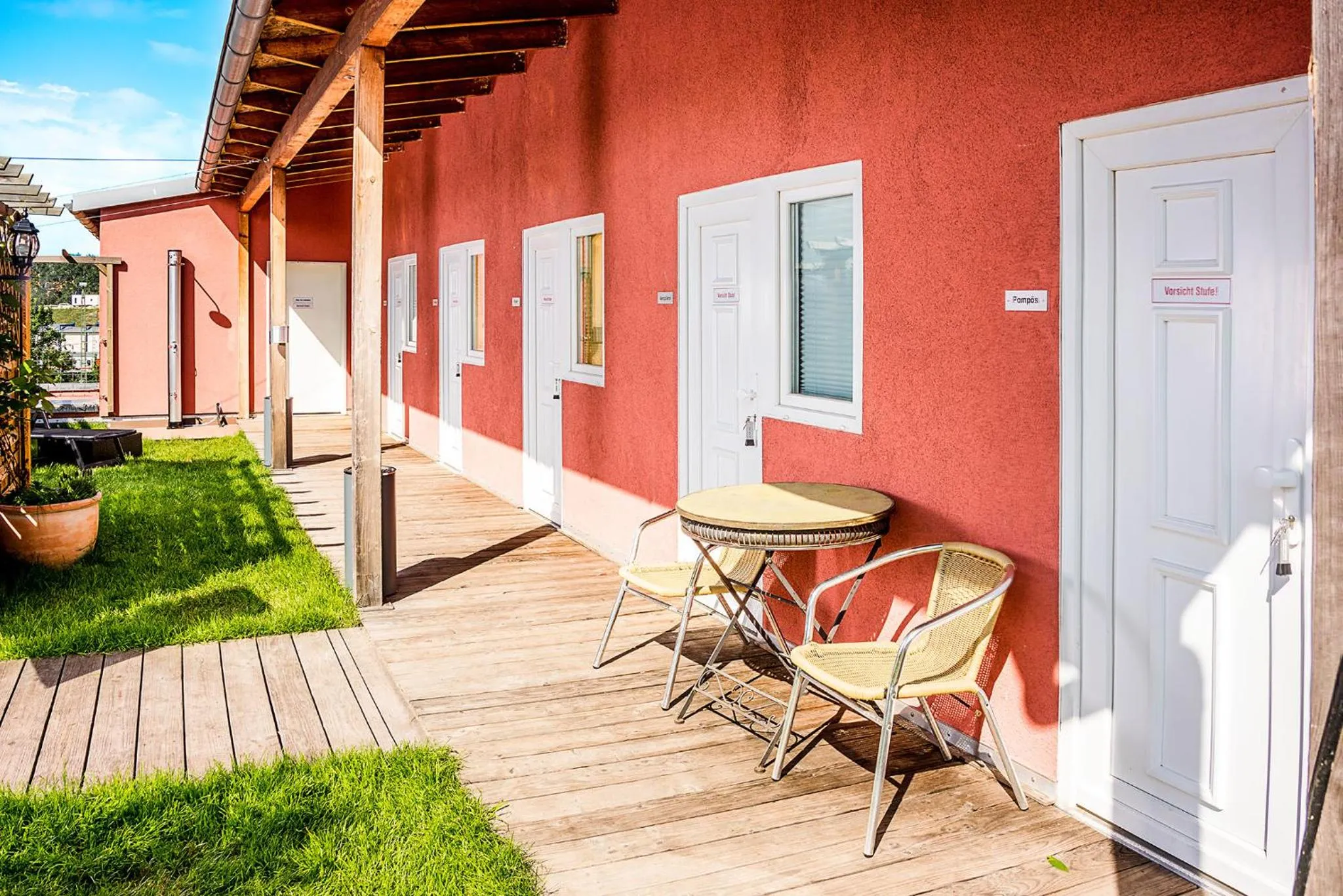 Balcony/Terrace in Hotel SleepInn Volkspark