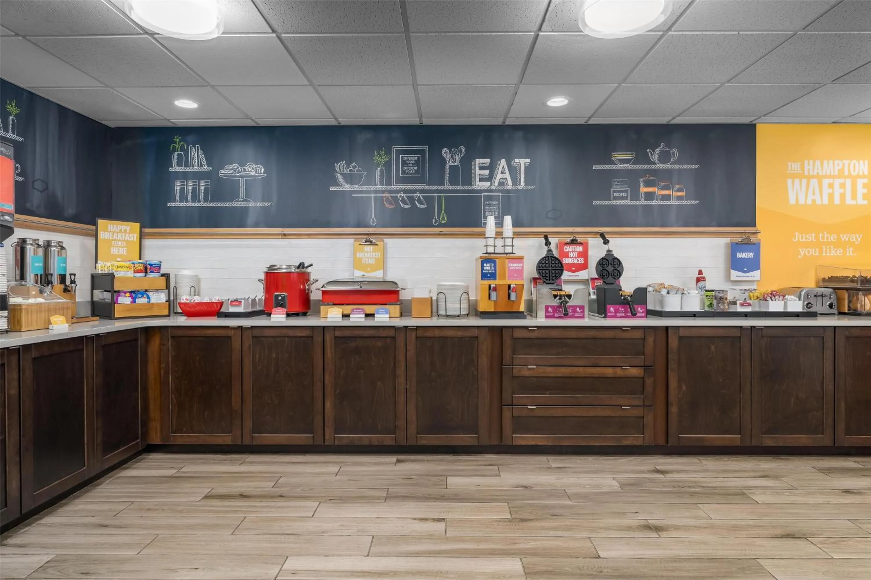 Breakfast in Hampton Inn Altoona