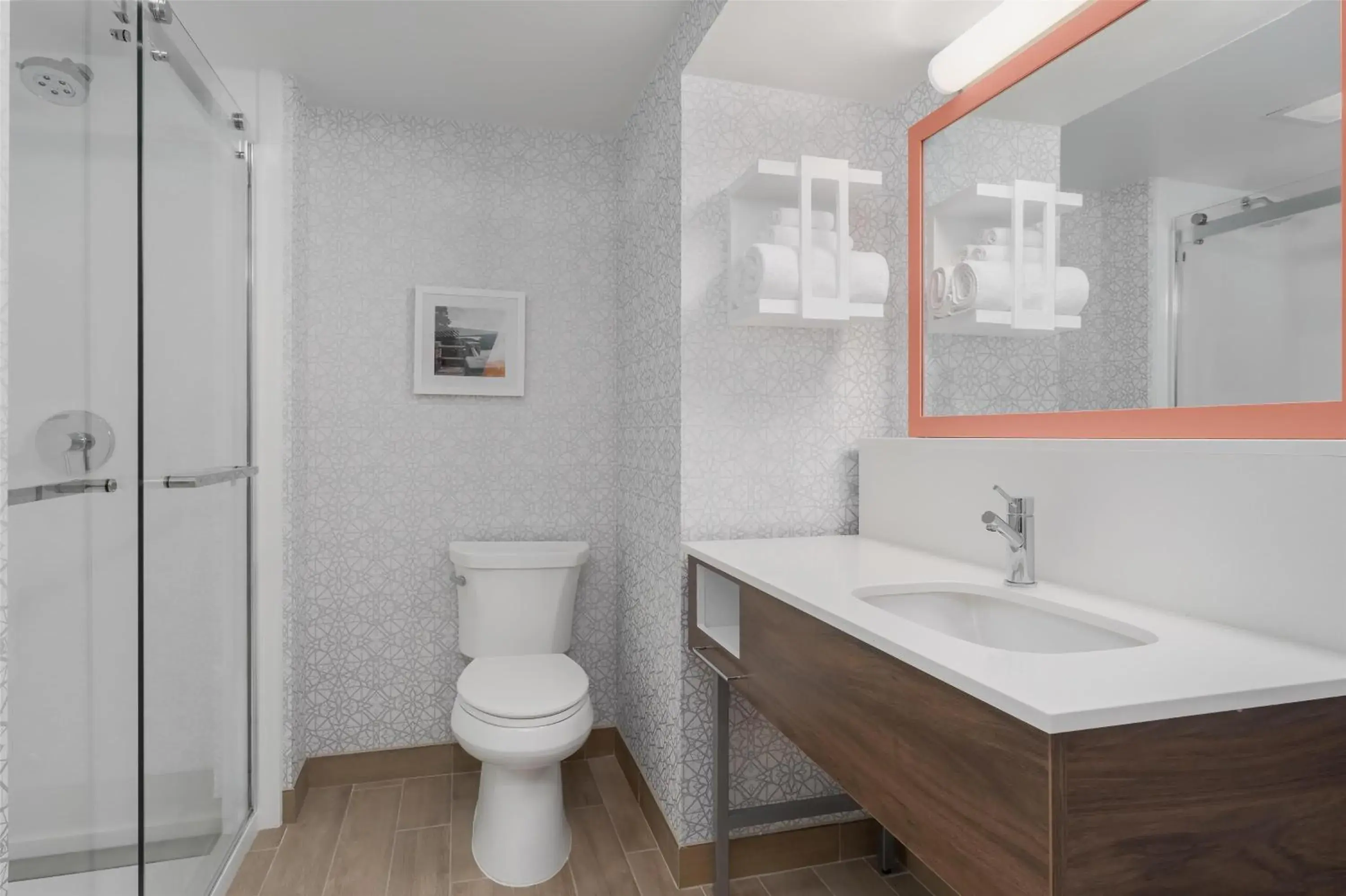 Bathroom in Hampton Inn Altoona Bathroom in Hampton Inn Altoona