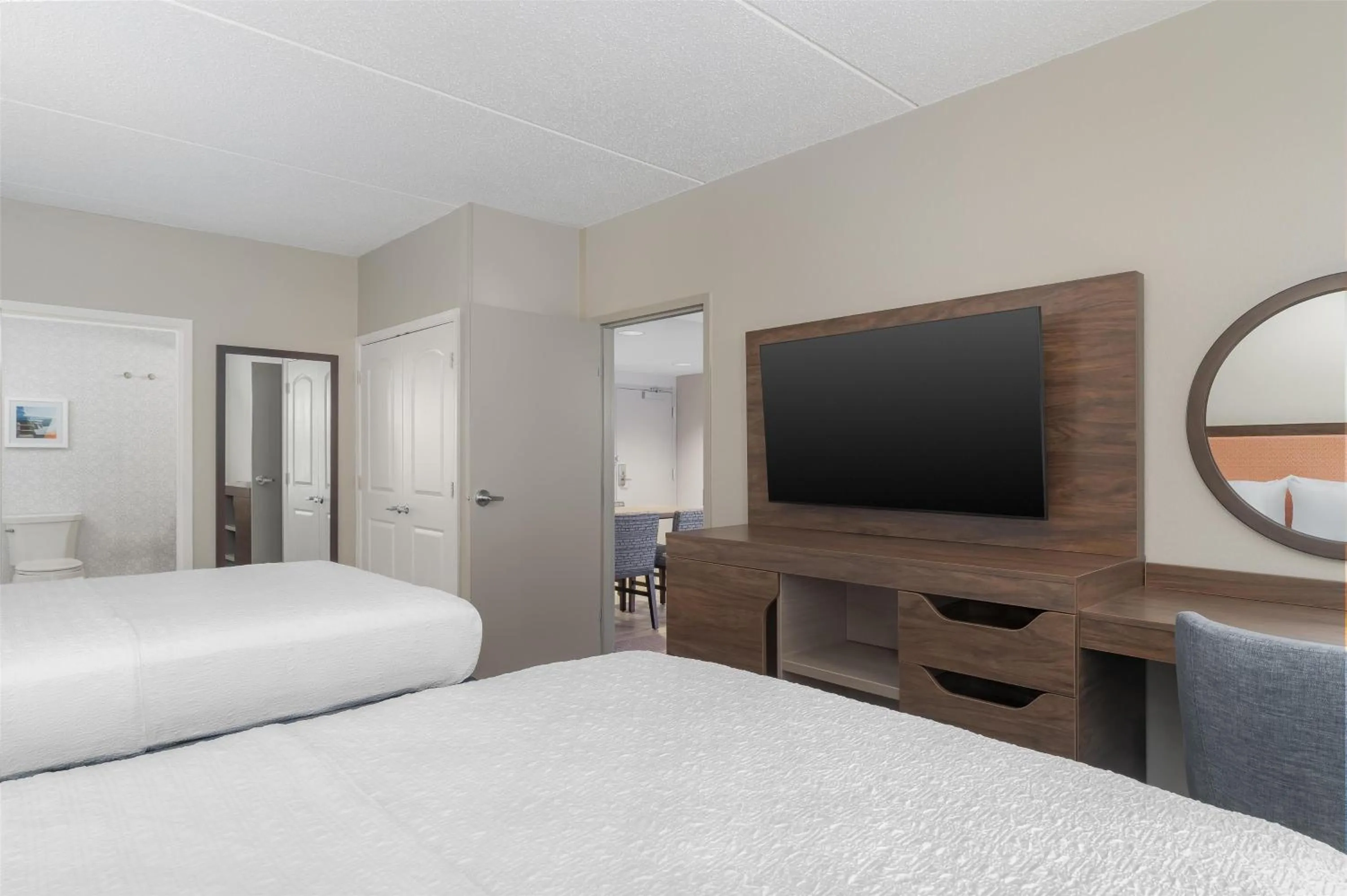 Bed in Hampton Inn Altoona