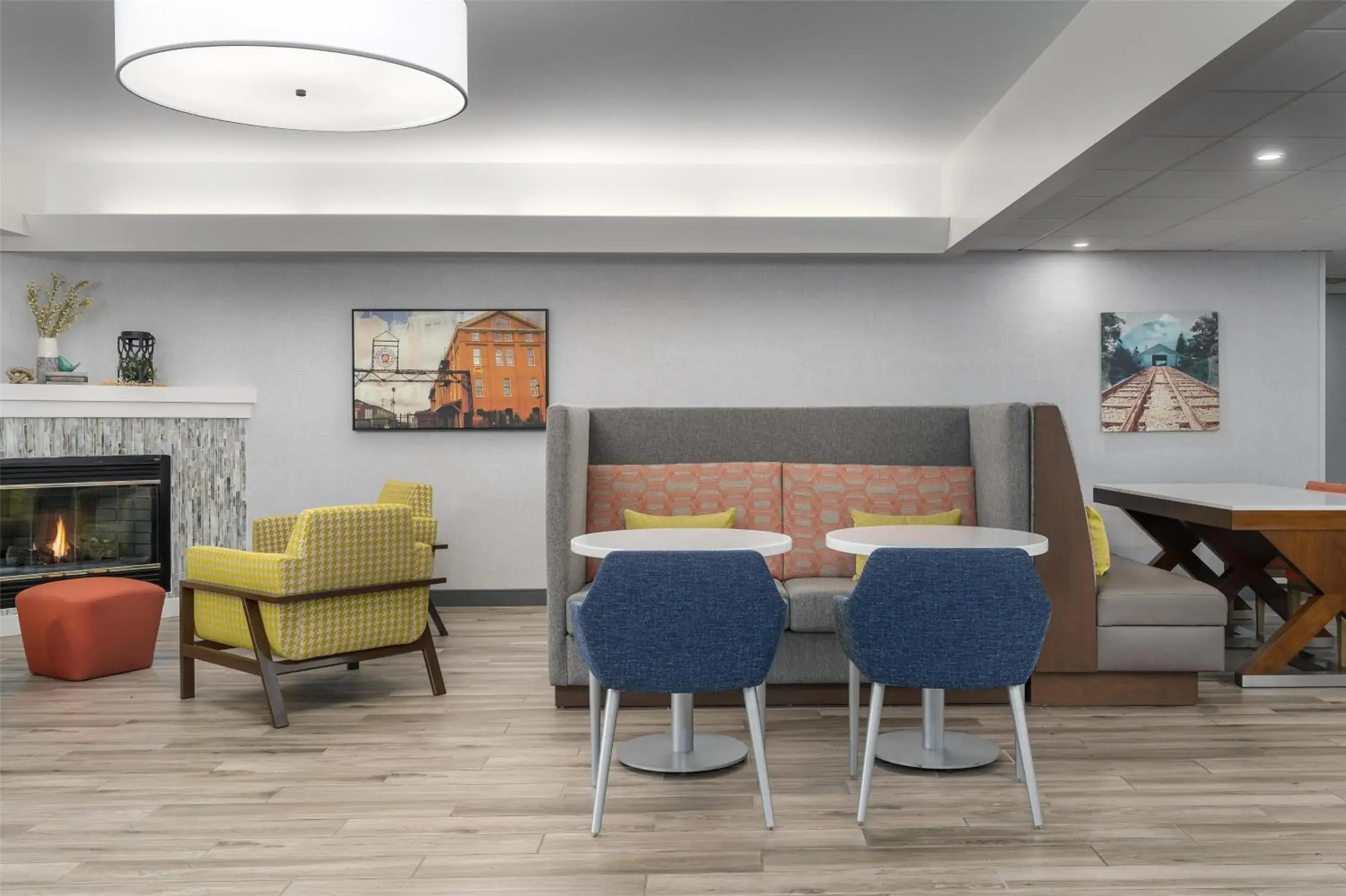 Lobby or reception in Hampton Inn Altoona Lobby or reception in Hampton Inn Altoona