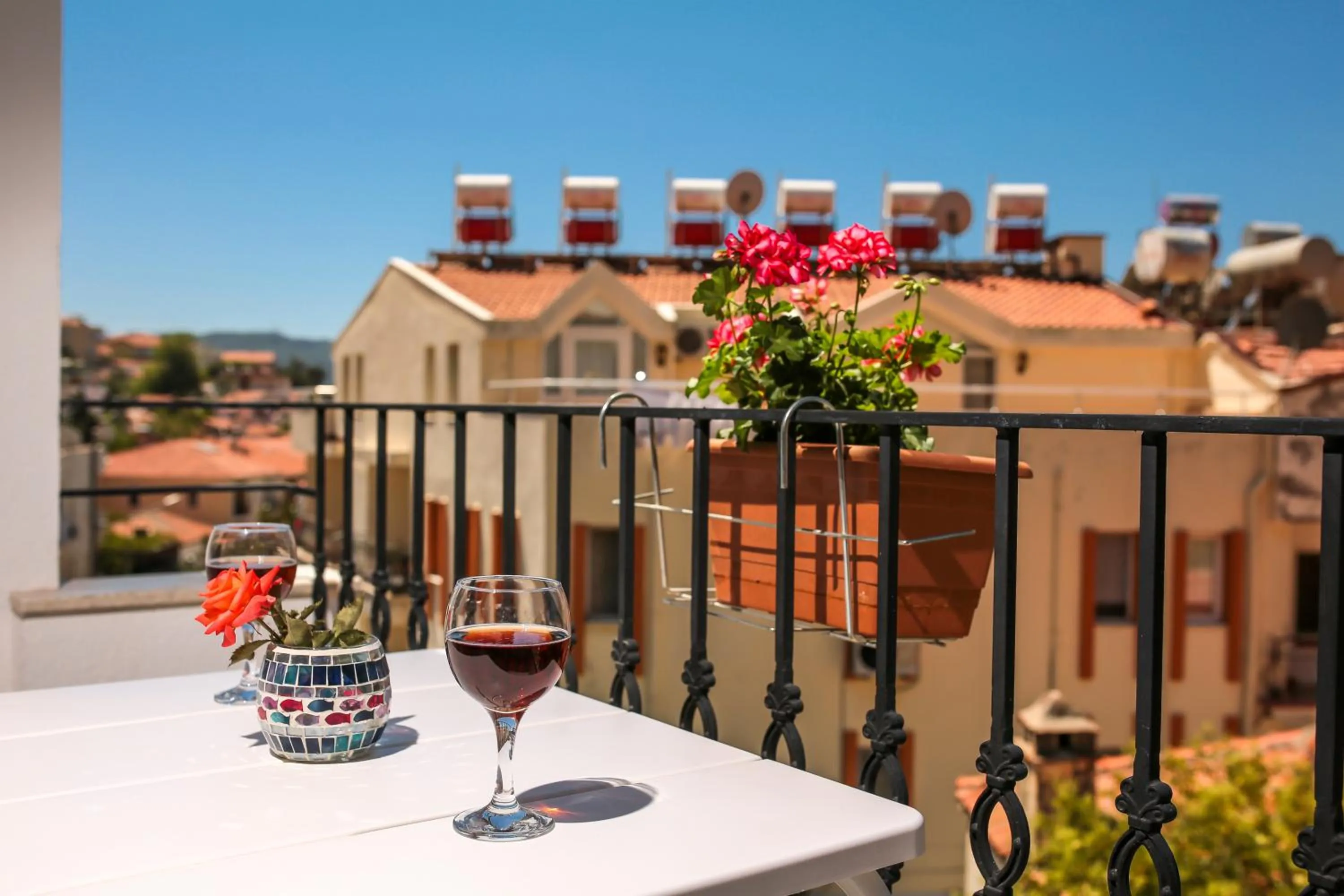 Balcony/Terrace in Kasinn Apart Hotel