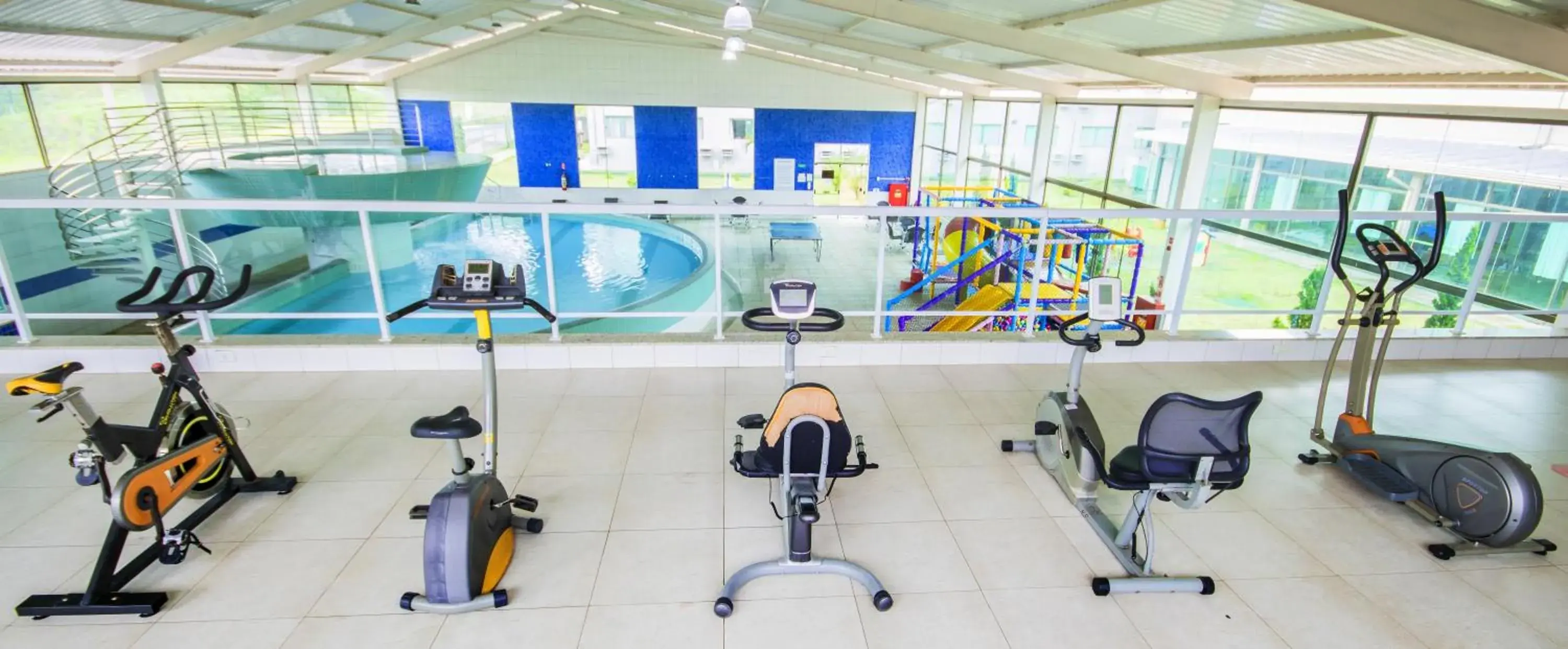 Fitness centre/facilities in Hotel Golden Park Sorocaba & Convenções by Nacional Inn Fitness centre/facilities in Hotel Golden Park Sorocaba & Convenções by Nacional Inn