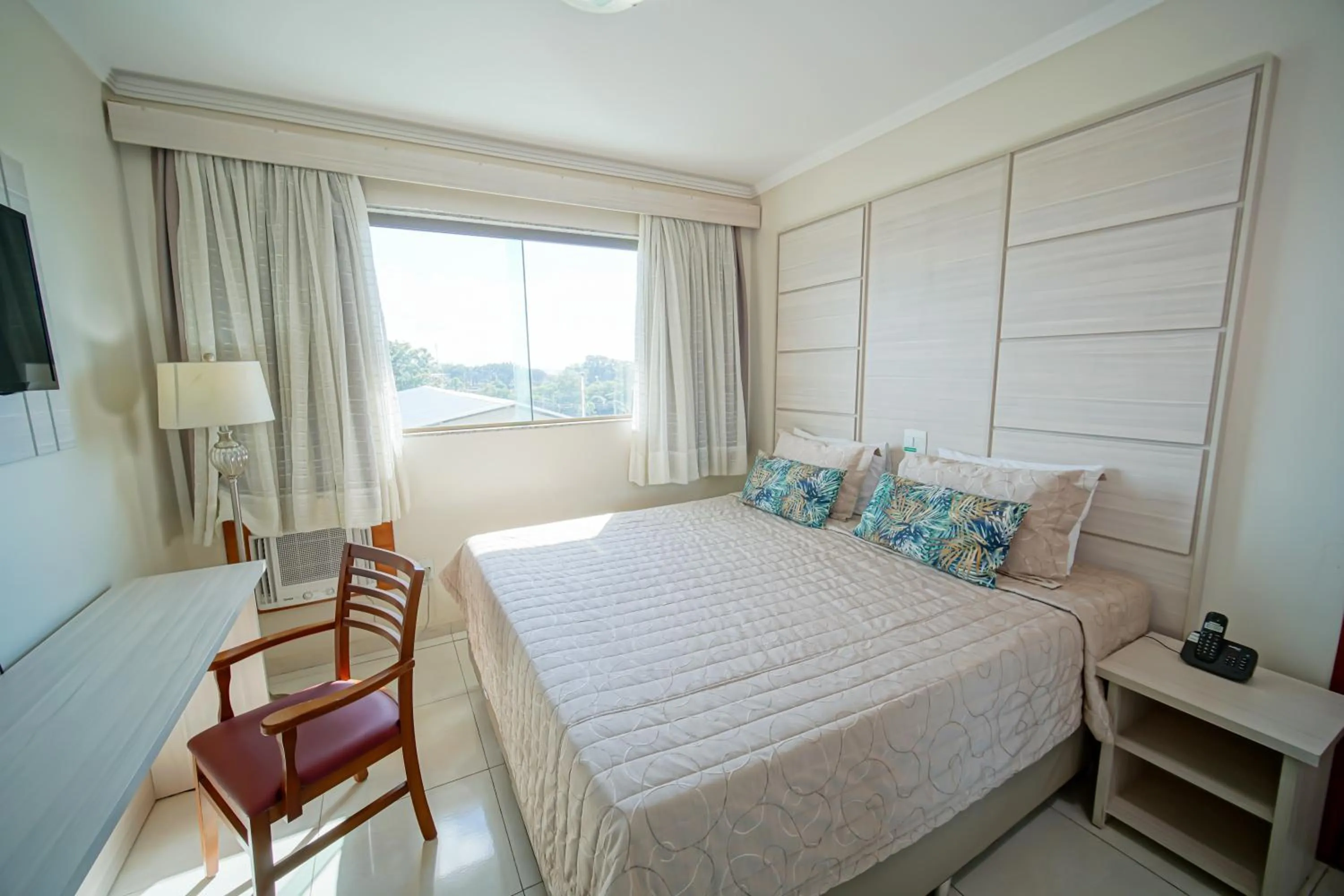 Bed in Hotel Golden Park Sorocaba & Convenções by Nacional Inn