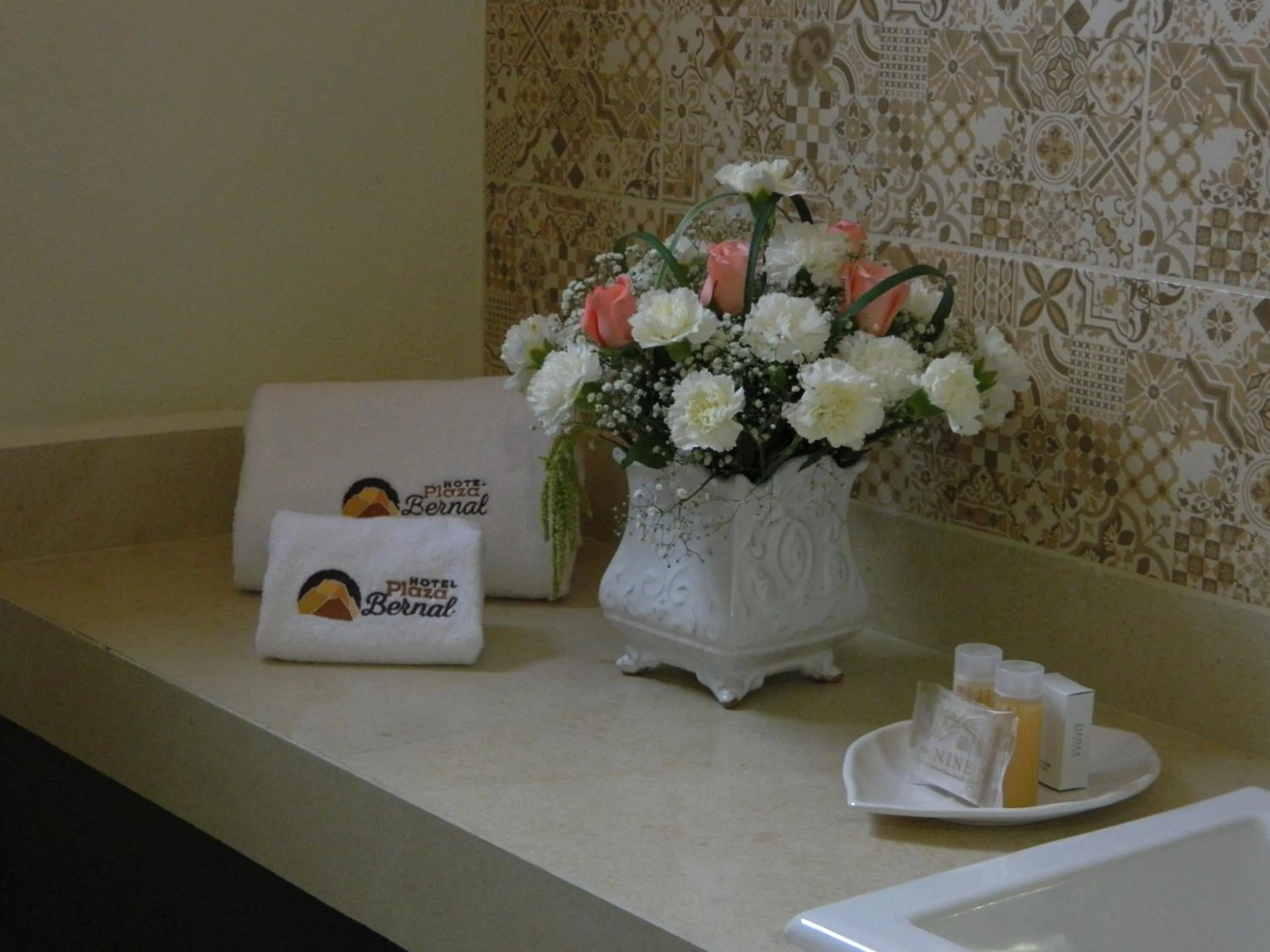 Decorative detail in Hotel Plaza Bernal