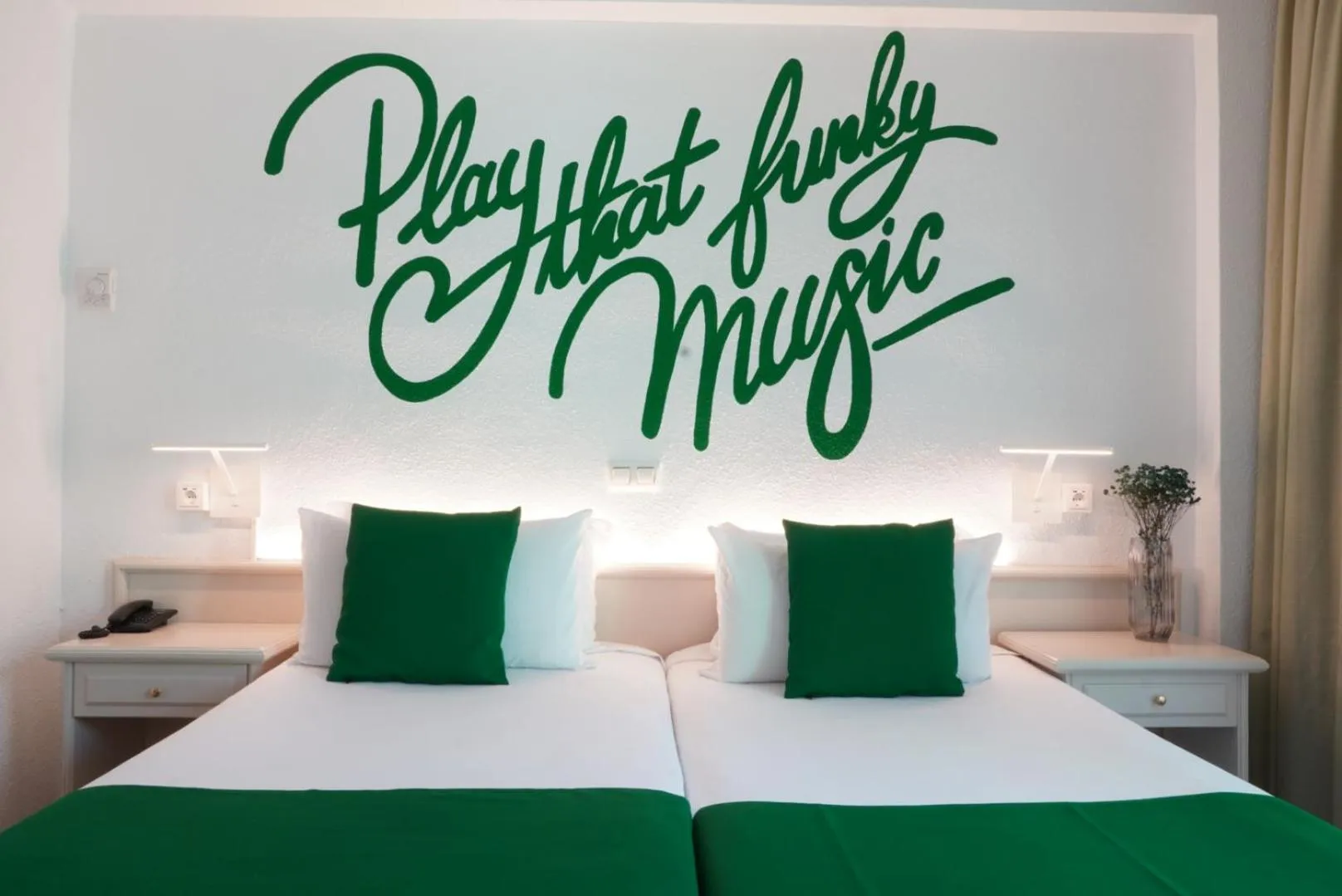 Bed in BPM Lloret Hotel