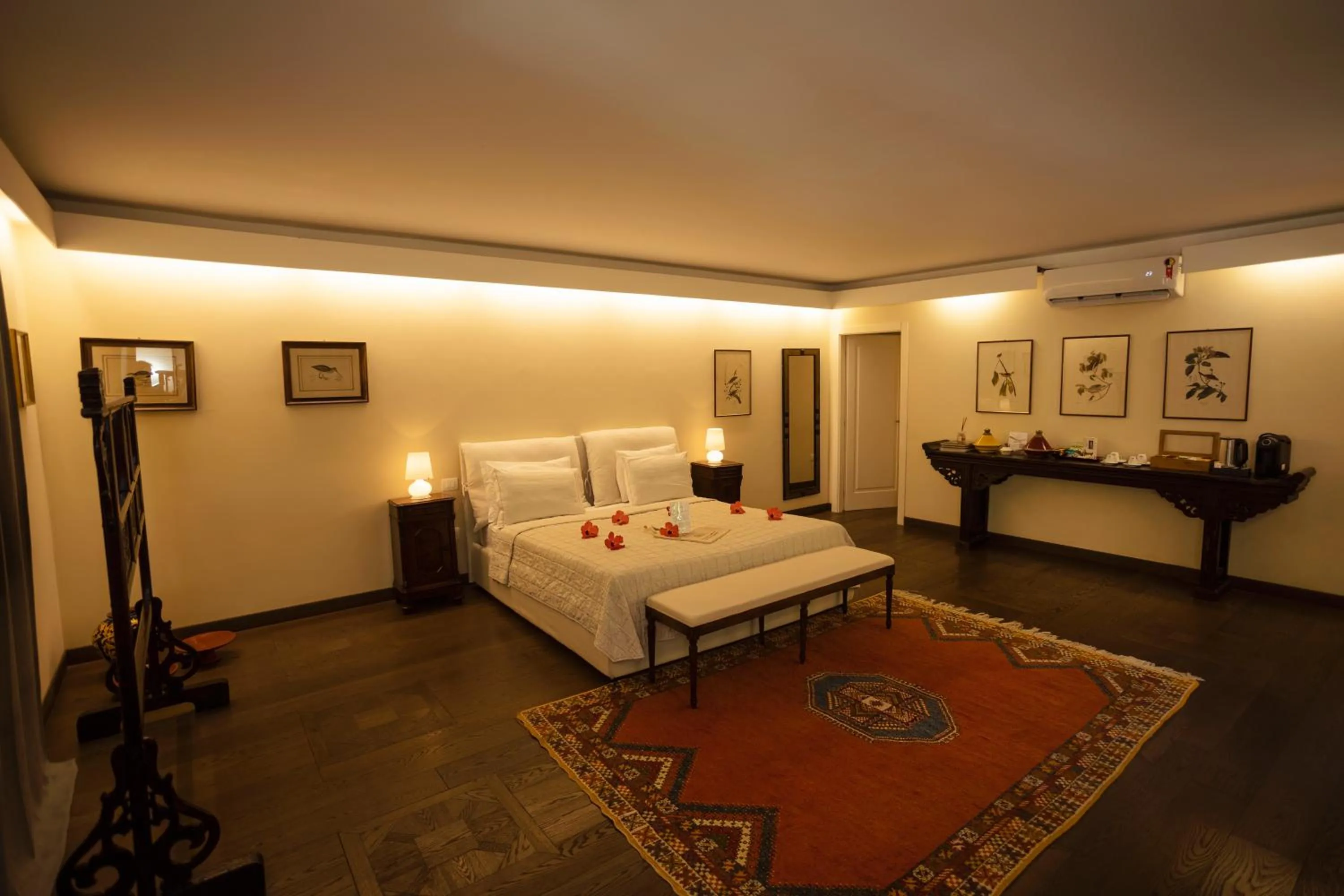 Bed in Beija Flor Exclusive Hotel & Spa