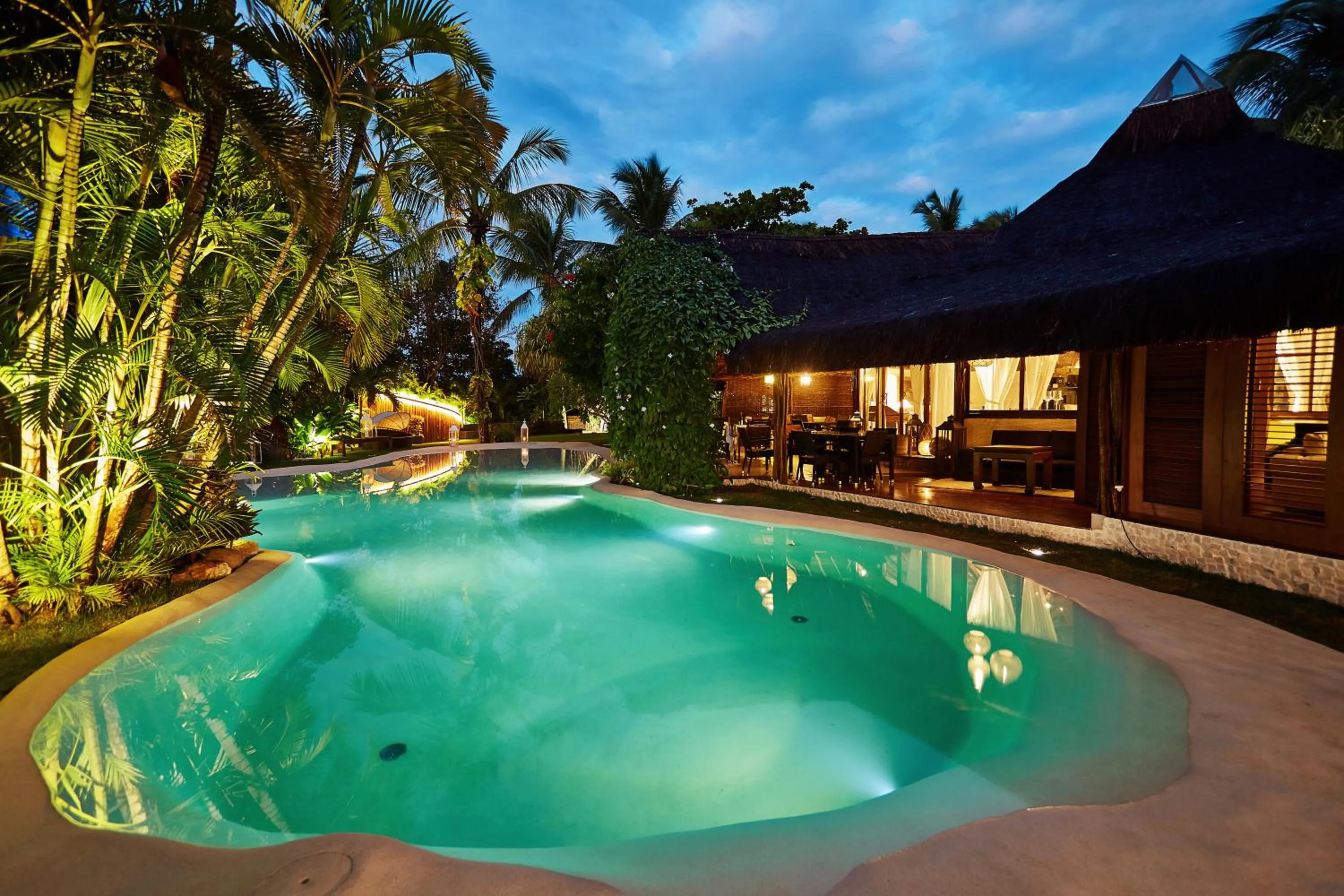 Pool view in Beija Flor Exclusive Hotel & Spa