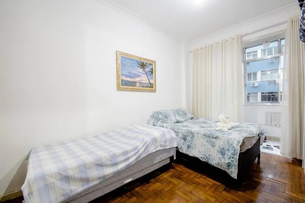 Bedroom, Bed in Copacabana Praia Rio