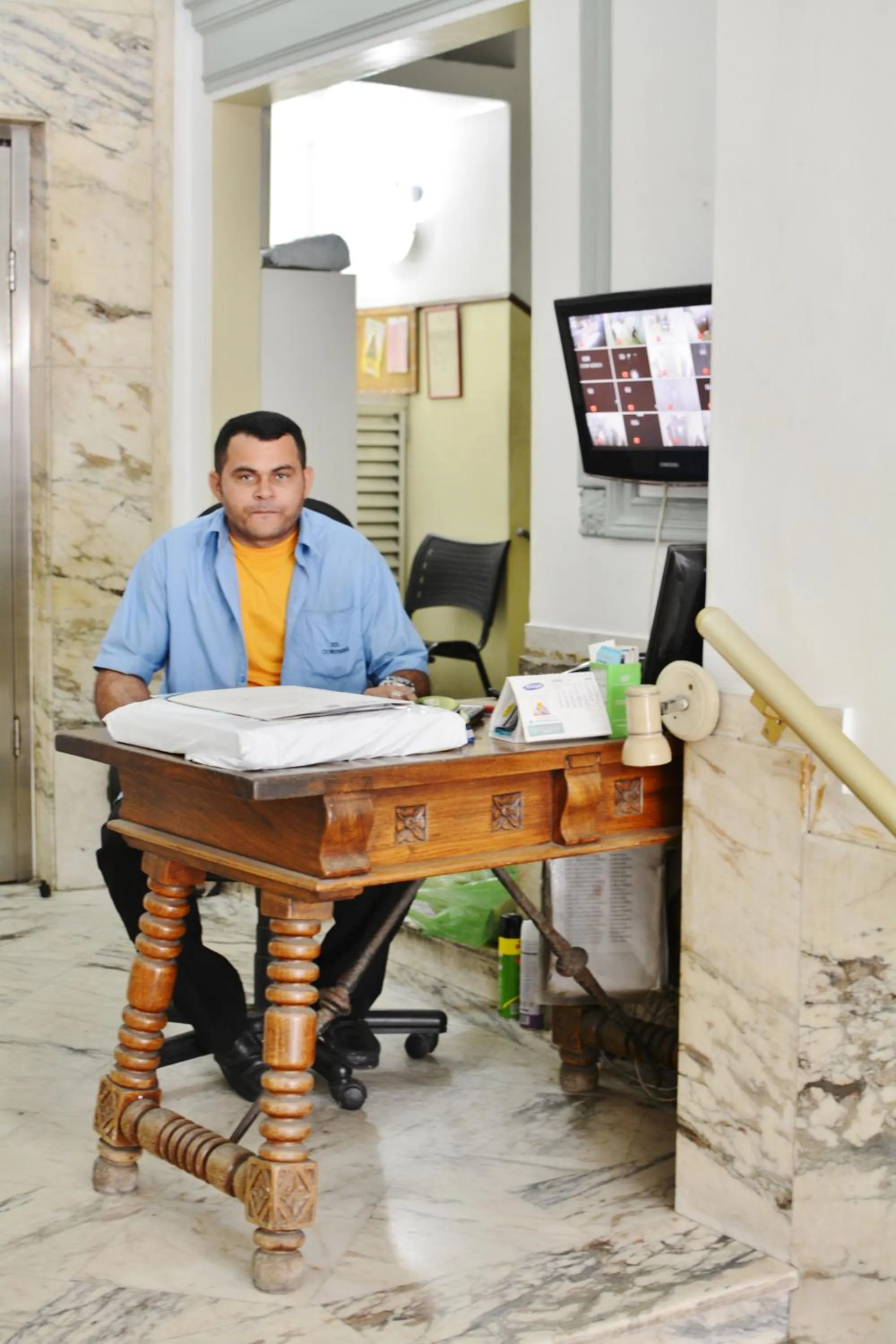 Staff in Copacabana Praia Rio