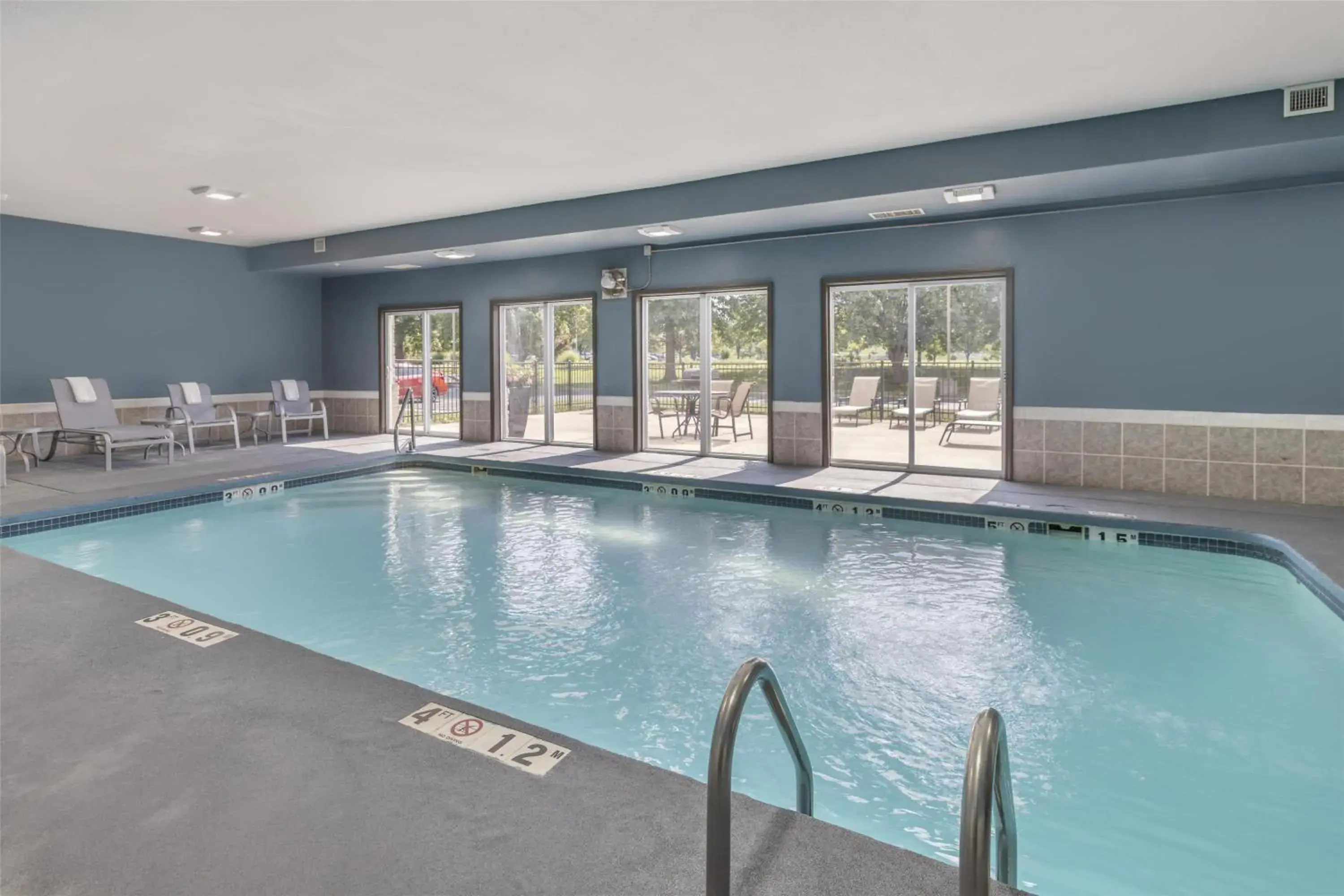 Pool view in Best Western Plus Lee's Summit Hotel & Suites Pool view in Best Western Plus Lee's Summit Hotel & Suites