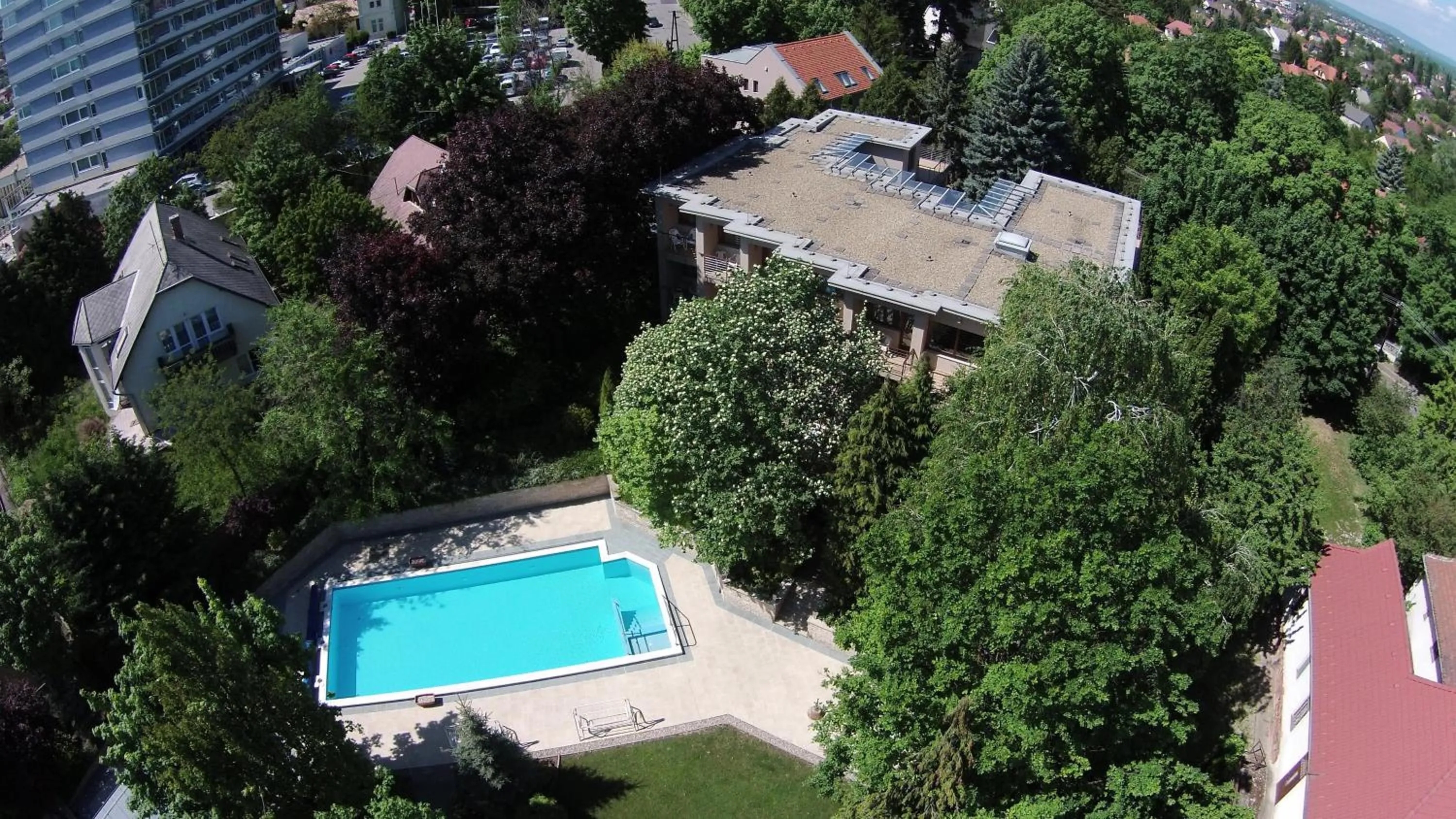 Bird's eye view in Hotel Villa Pax