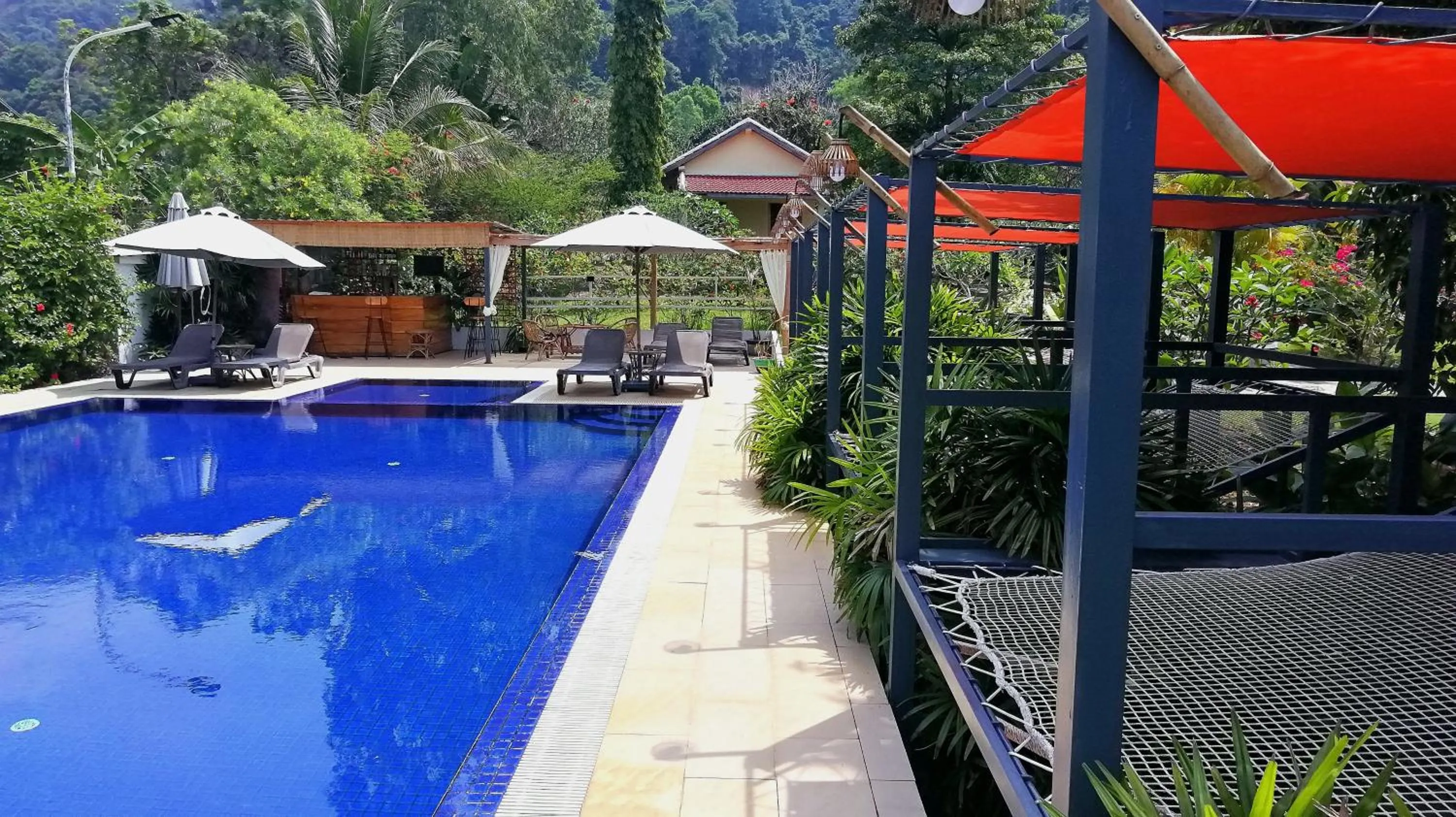 Lounge or bar in Q Bungalows