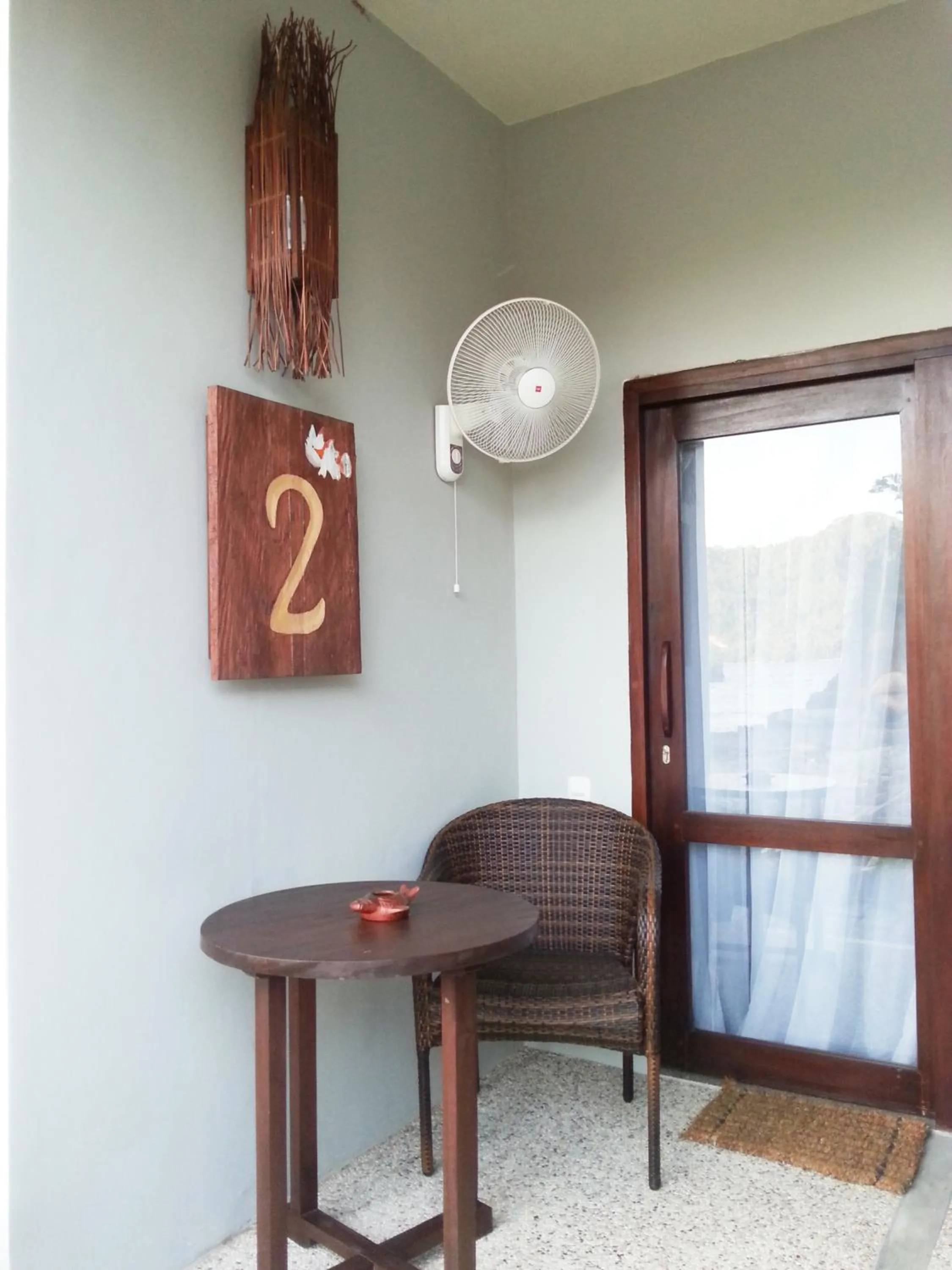 Balcony/Terrace in Cocotinos Lembeh a Boutique Dive Lodge