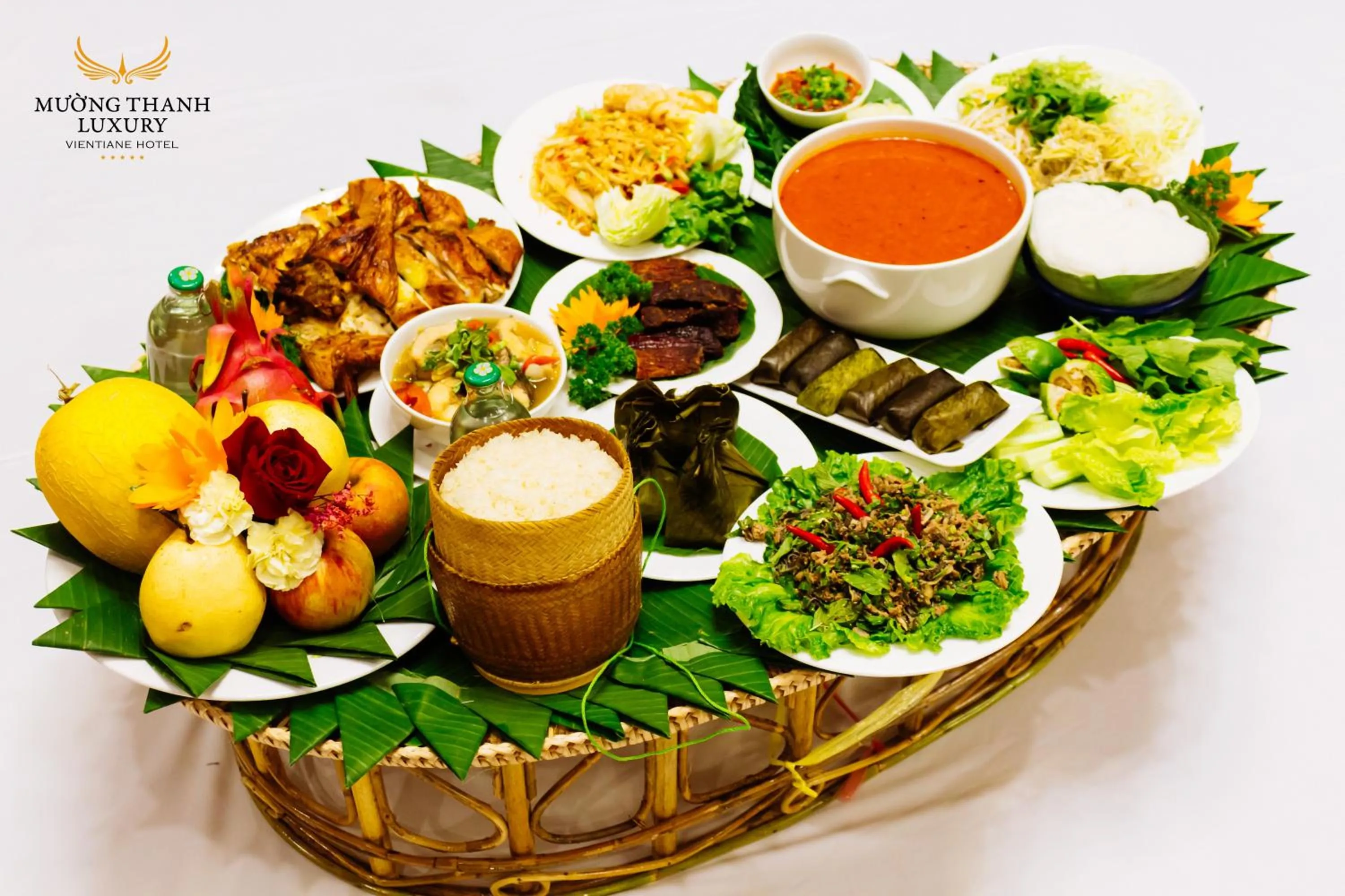 Food and drinks in Muong Thanh Luxury Vientiane Hotel