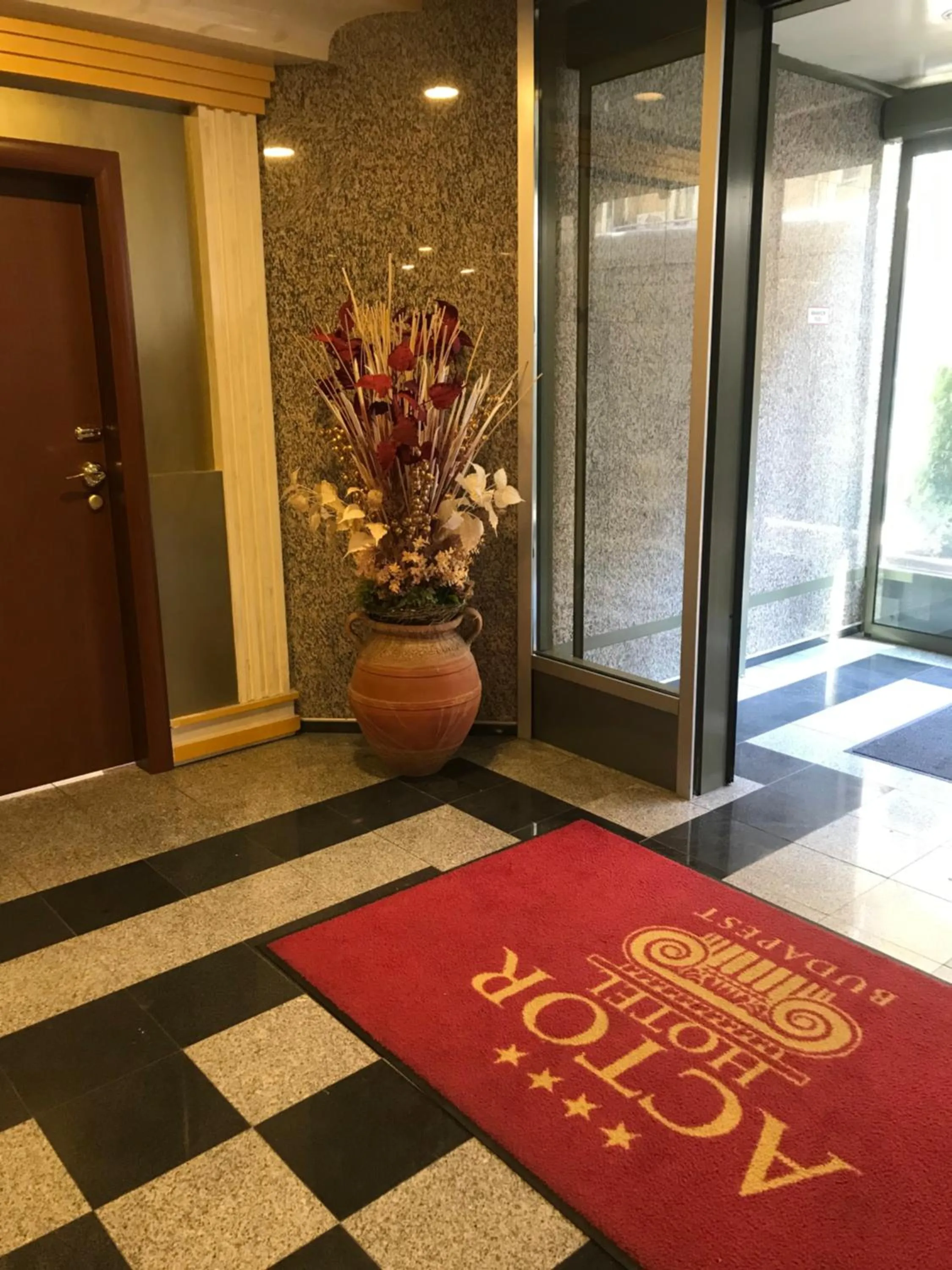 Property building in Actor Hotel Budapest