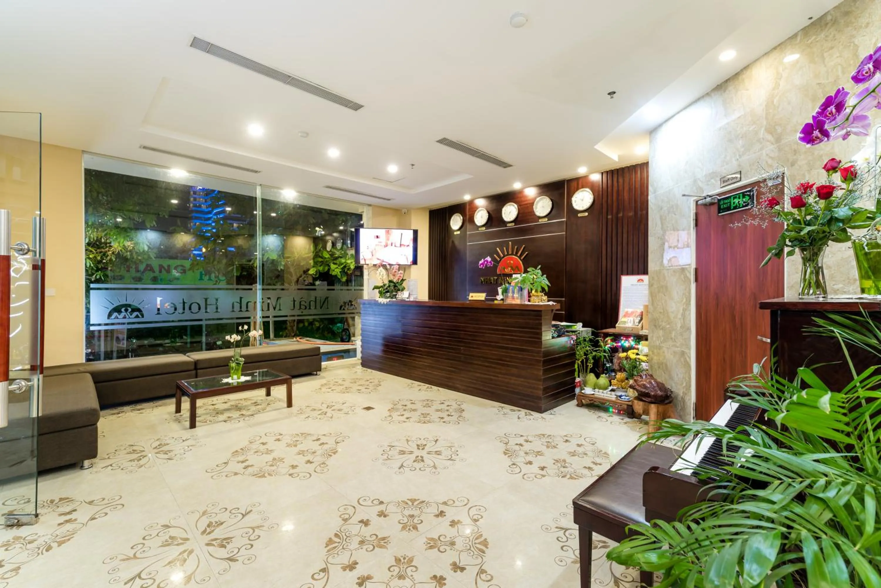 Lobby or reception in Nhat Minh Hotel and Apartment