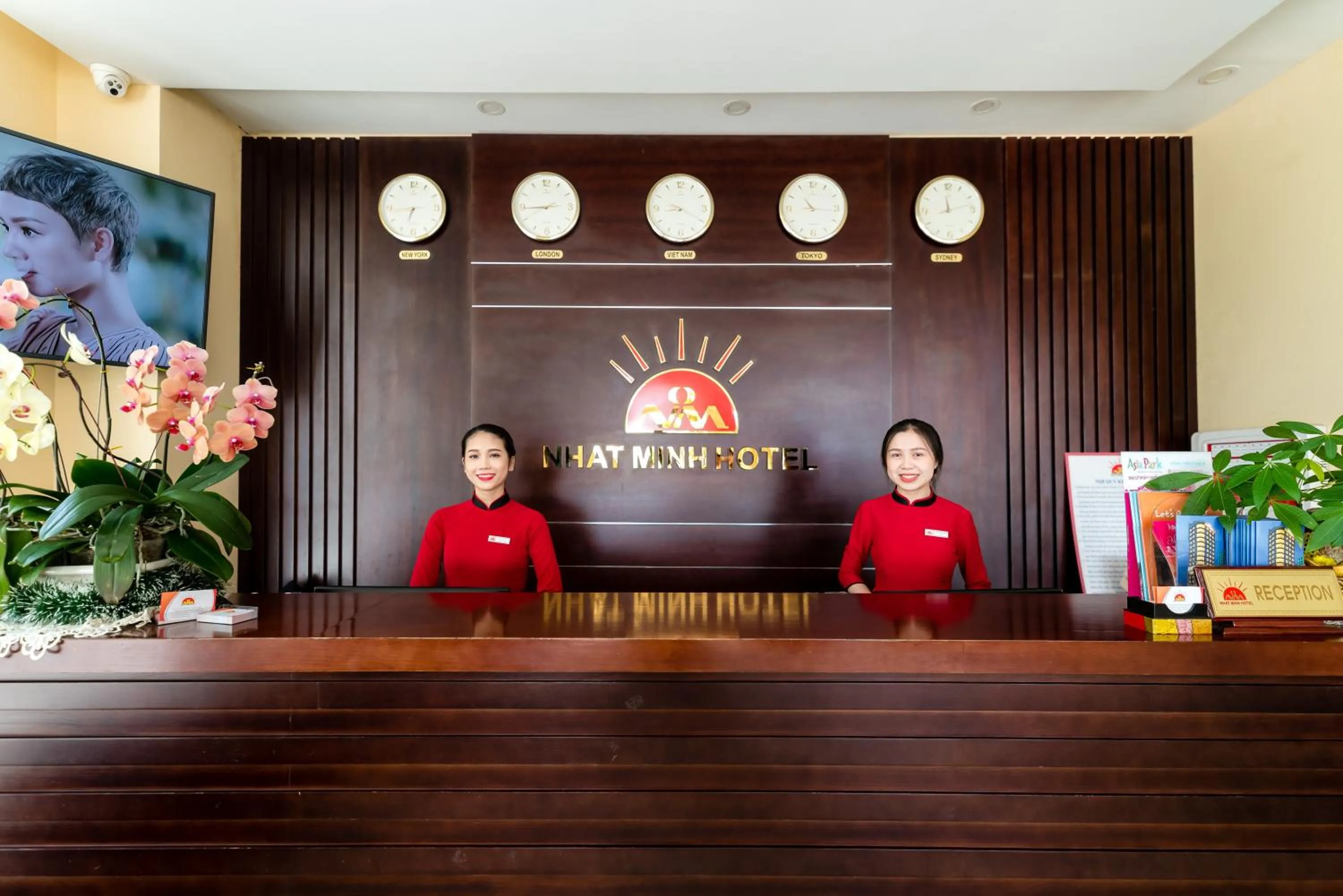 Lobby or reception in Nhat Minh Hotel and Apartment