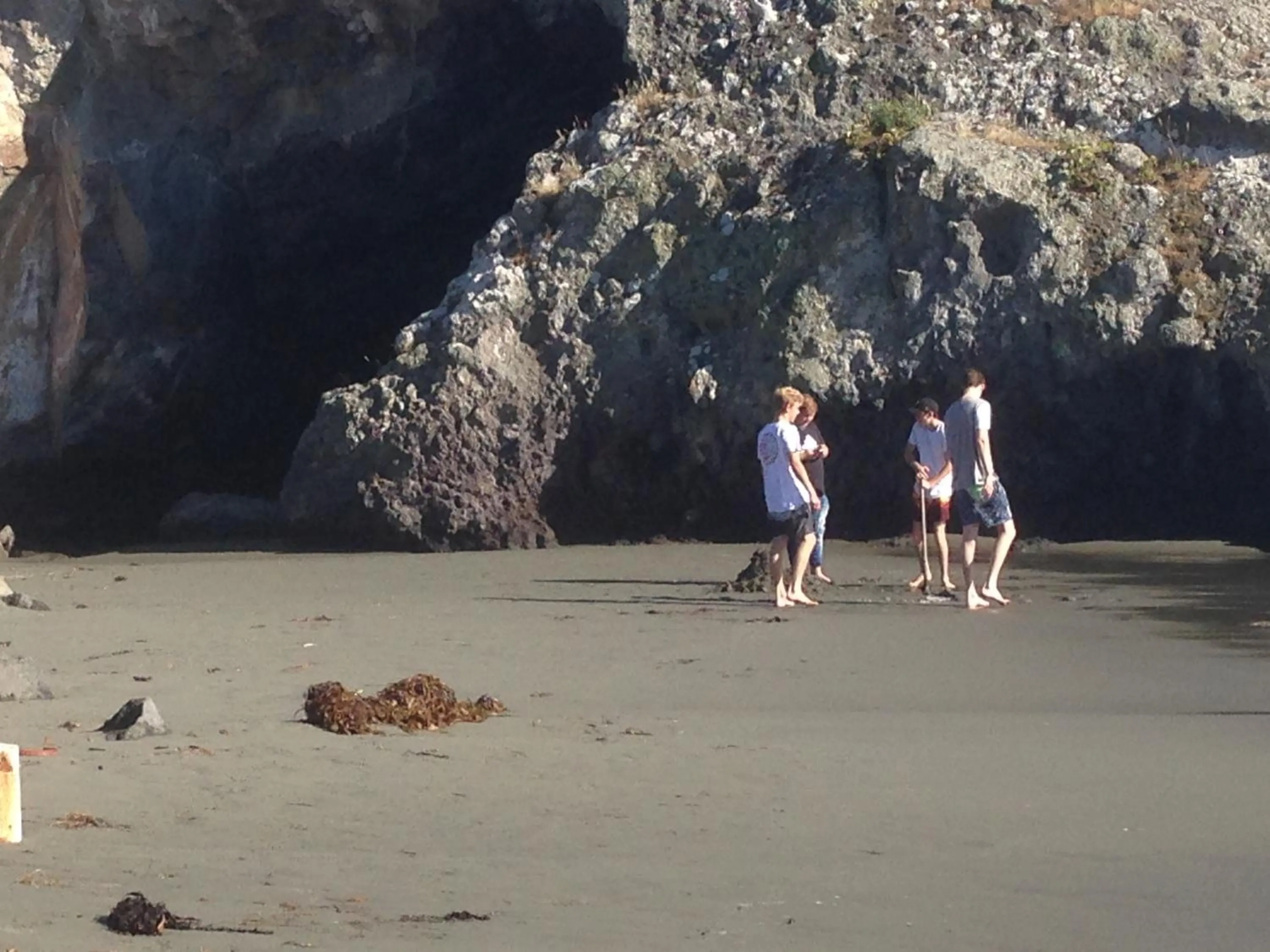 Beach in Cave Rock Guest House