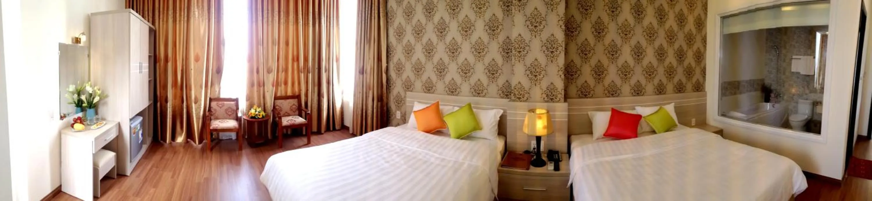 Bed in Flora Hotel Hue