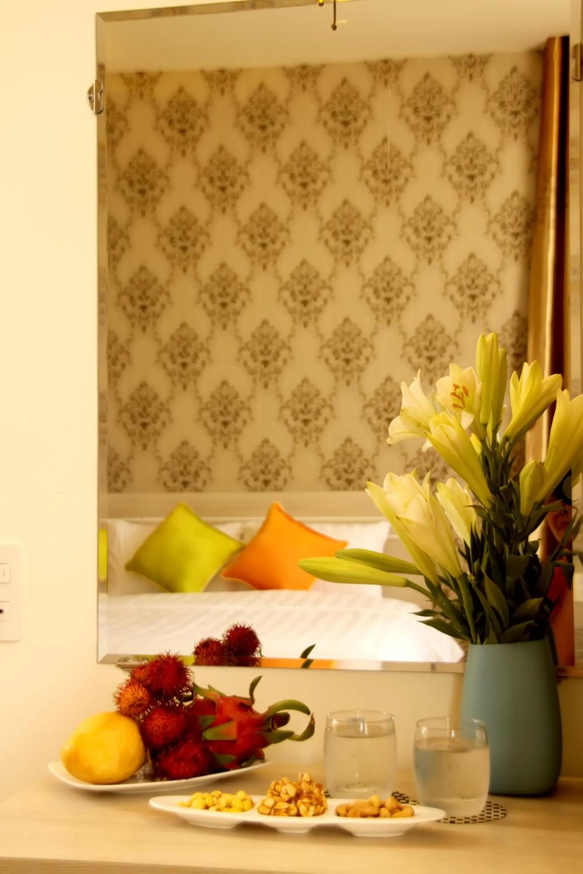 Bed in Flora Hotel Hue