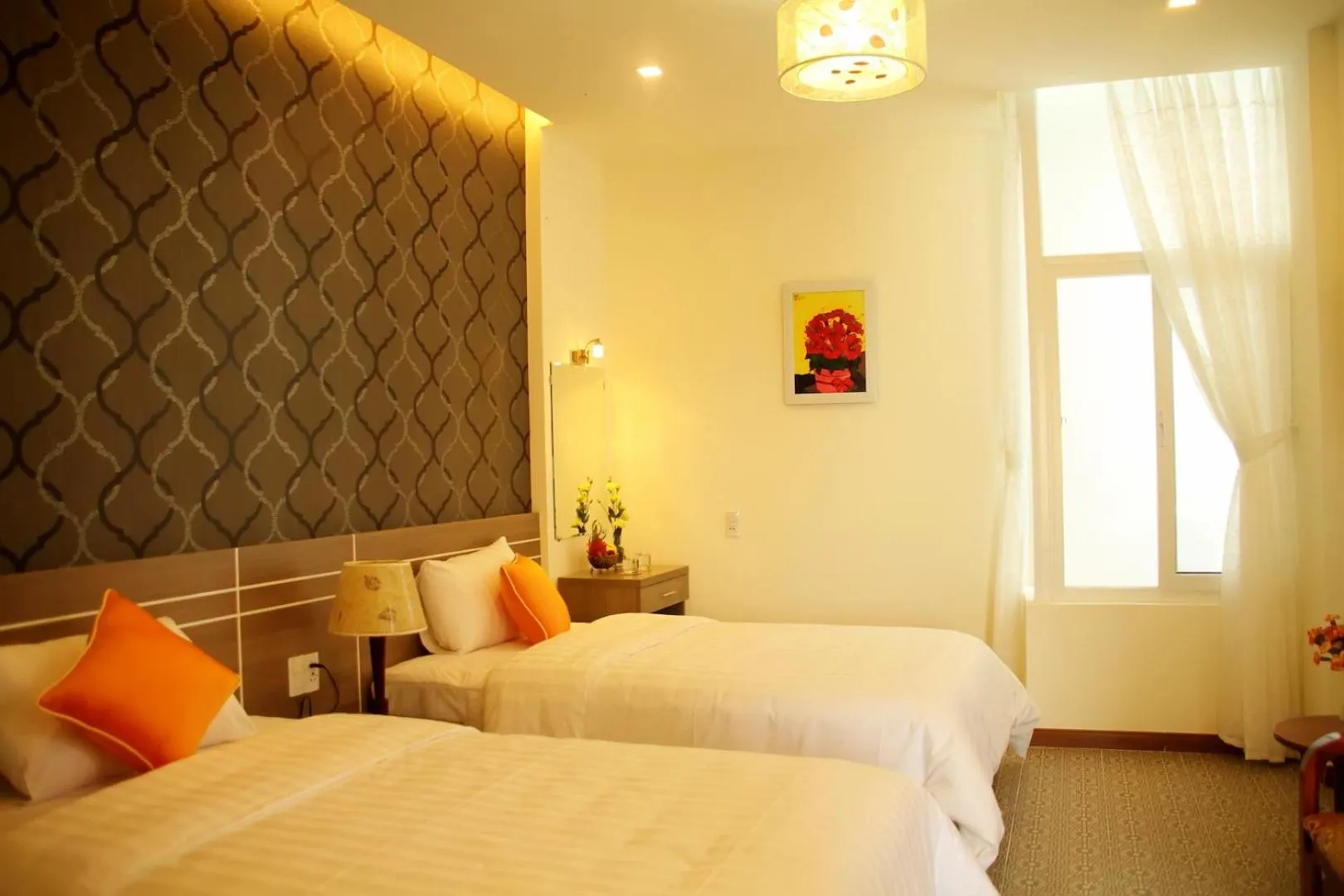 Bed in Flora Hotel Hue