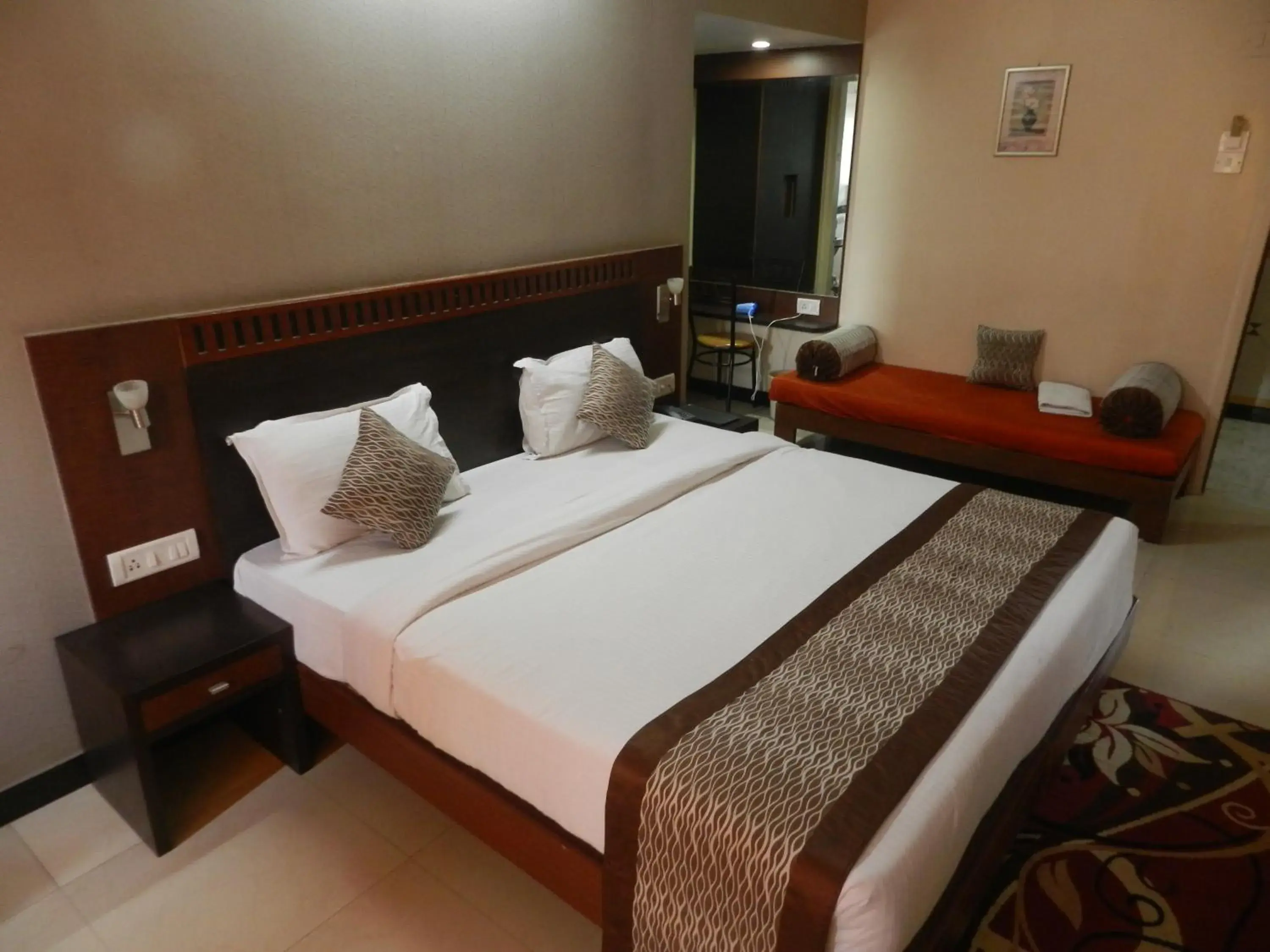 Bedroom, Bed in Hotel Ayodhya Bedroom, Bed in Hotel Ayodhya