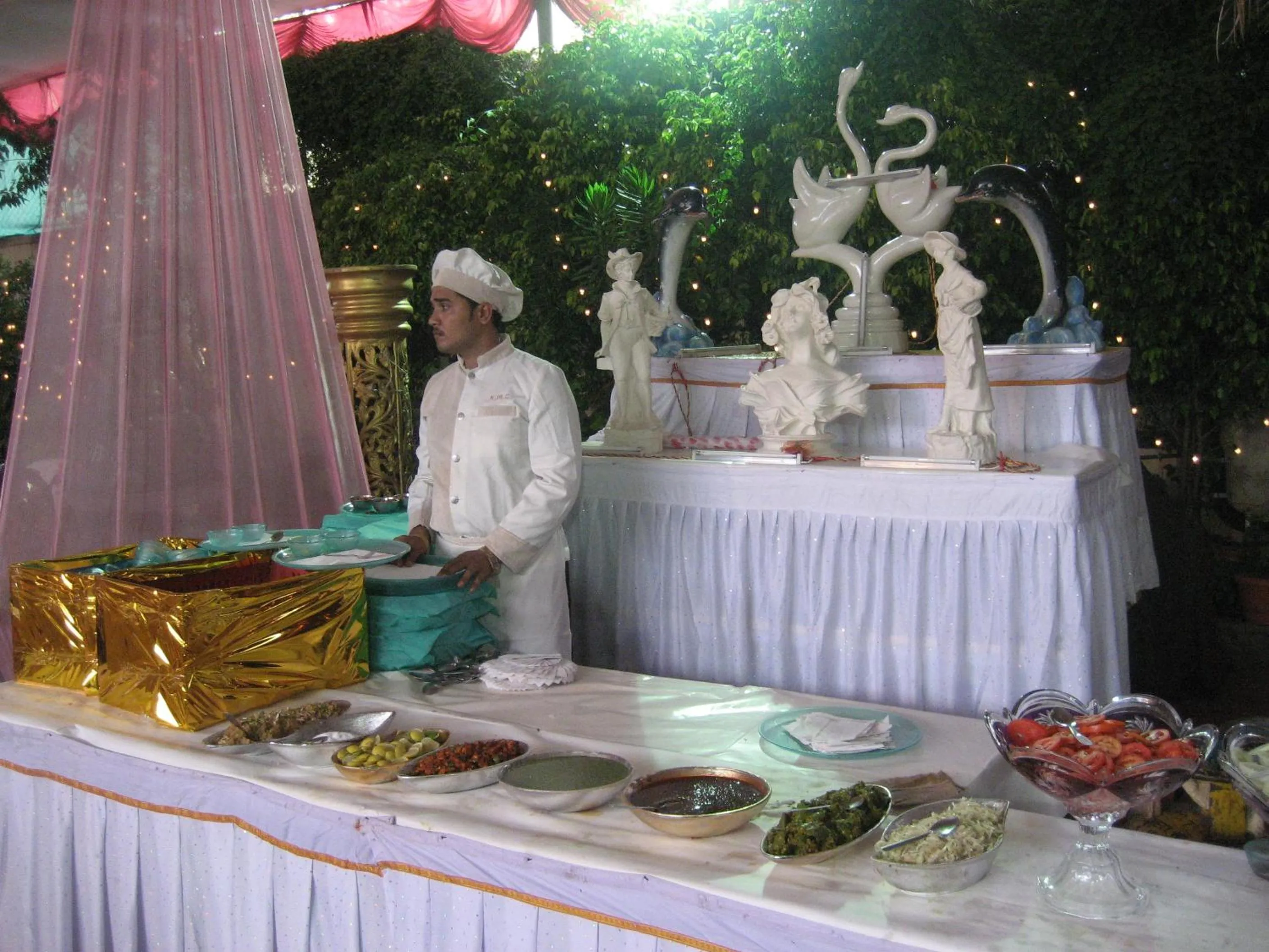 Dining area in Hotel Ayodhya