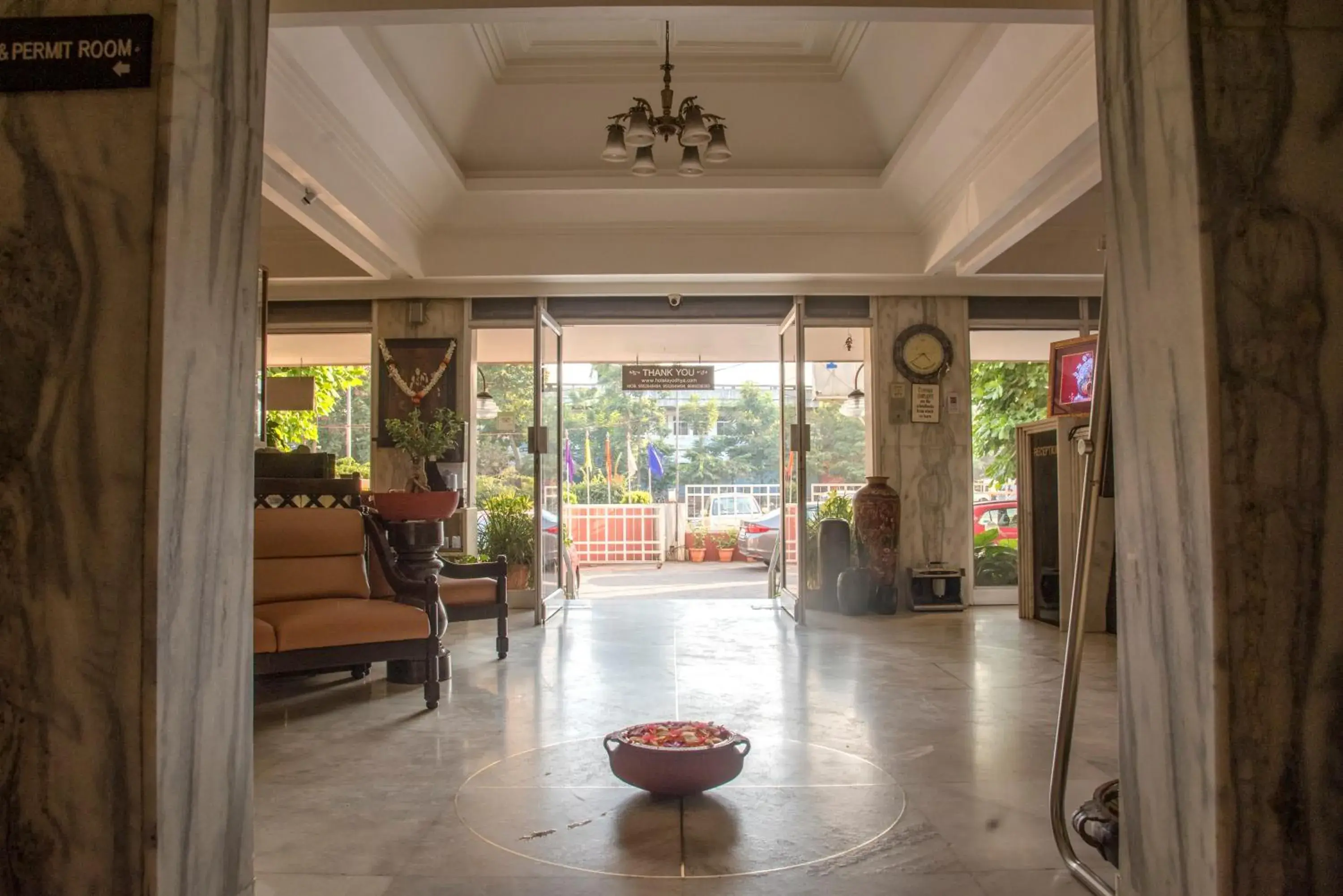 Lobby or reception in Hotel Ayodhya Lobby or reception in Hotel Ayodhya