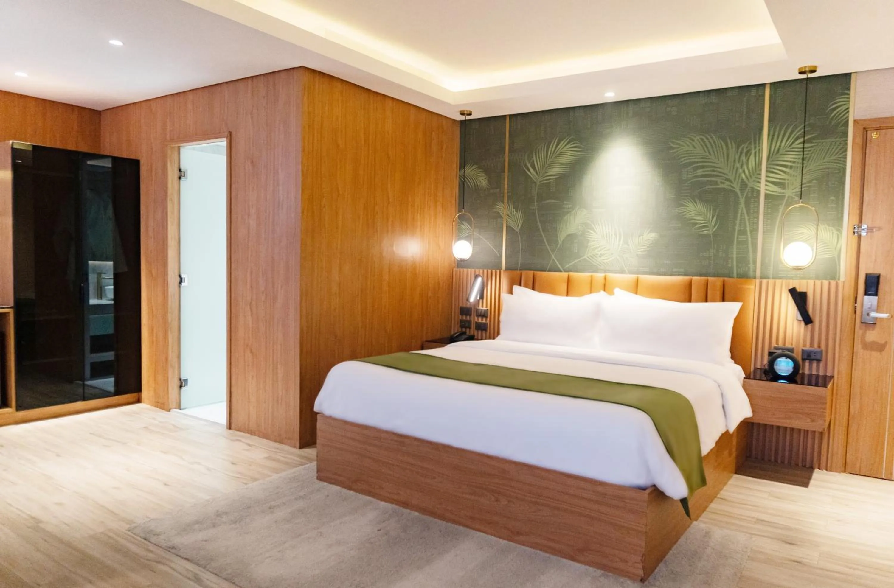 Bed in Ironwood Hotel