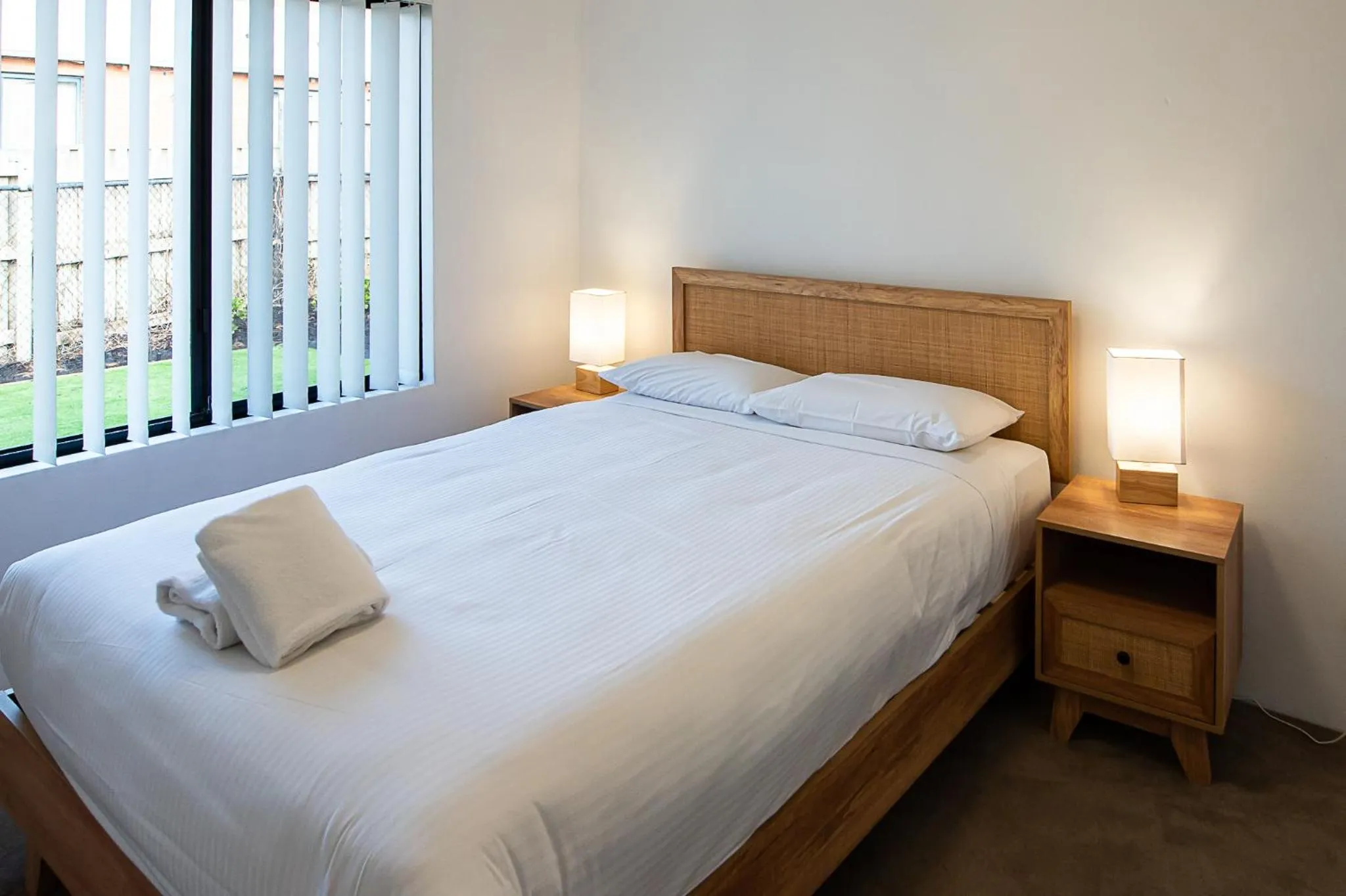 Bedroom, Bed in Dunsborough Beach Cottages