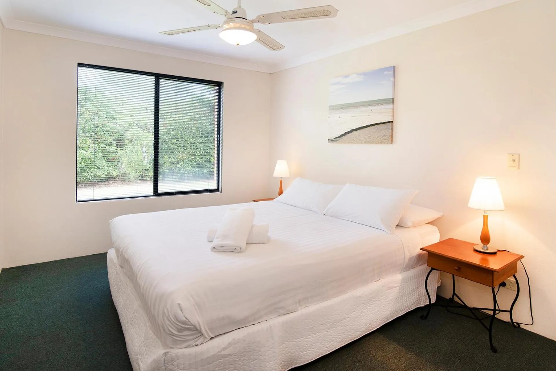 Bed in Dunsborough Beach Cottages