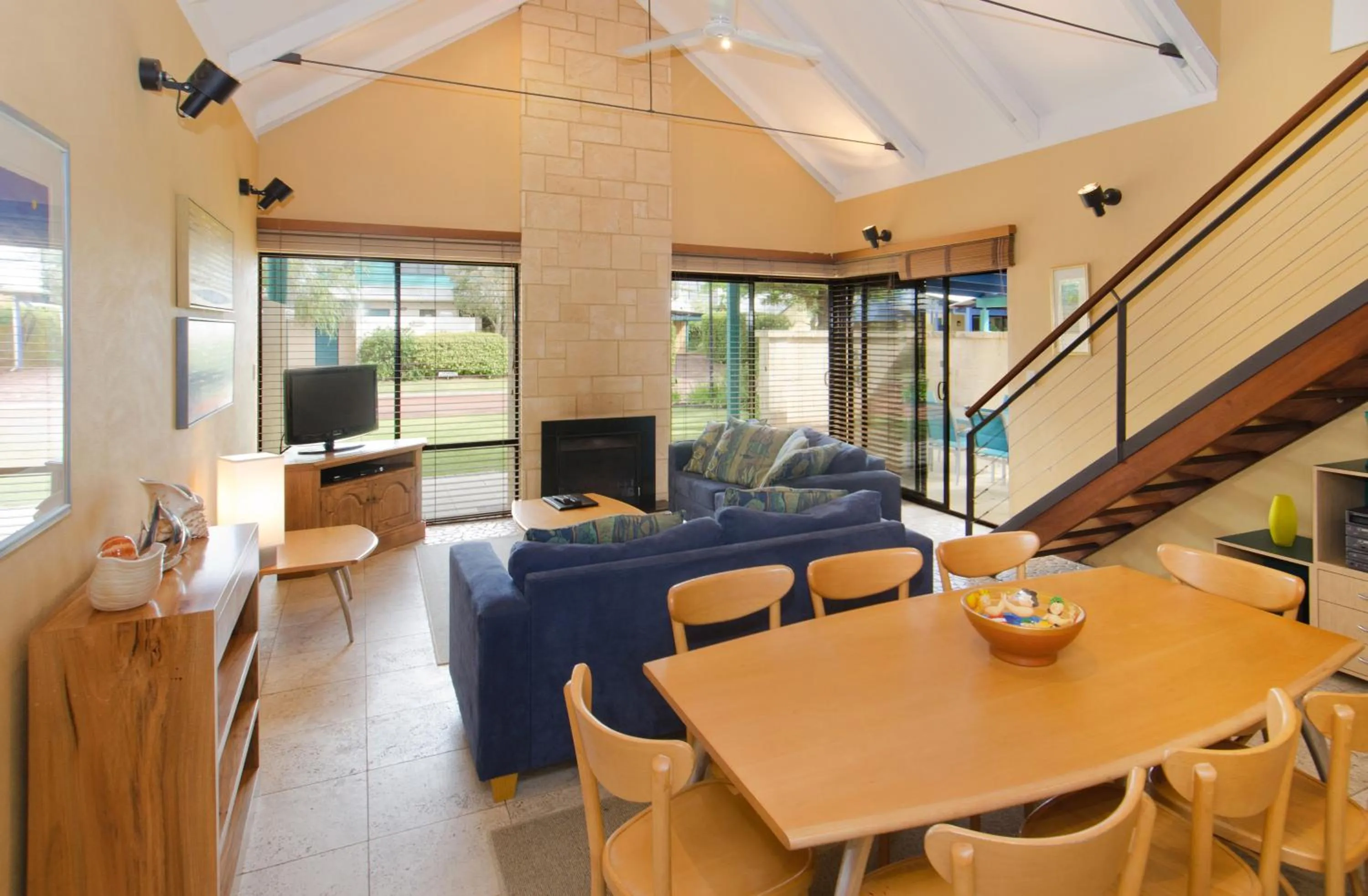 Living room in Dunsborough Beach Cottages