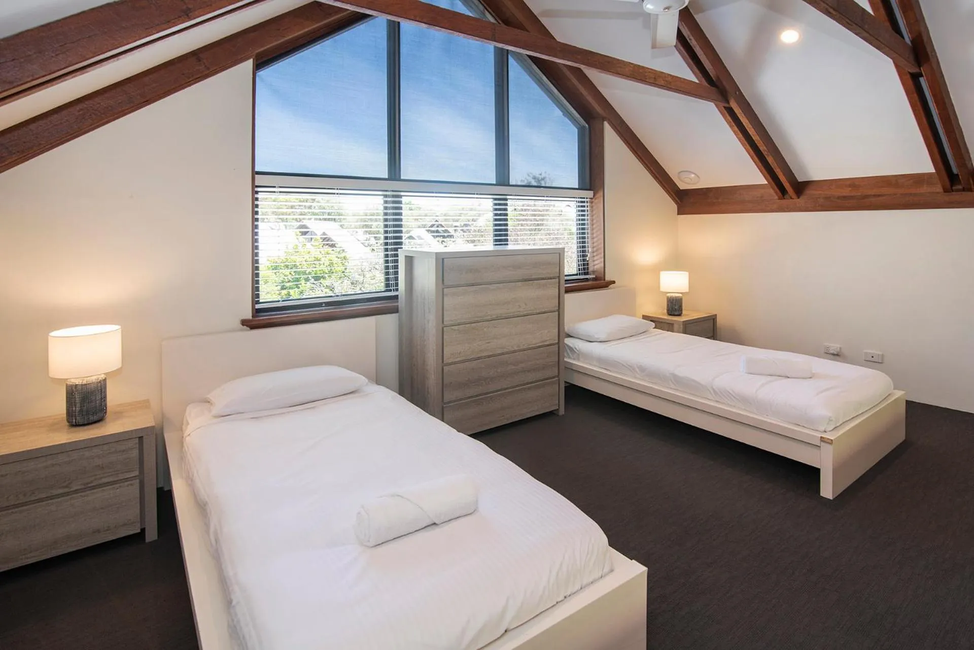 Bedroom, Bed in Dunsborough Beach Cottages