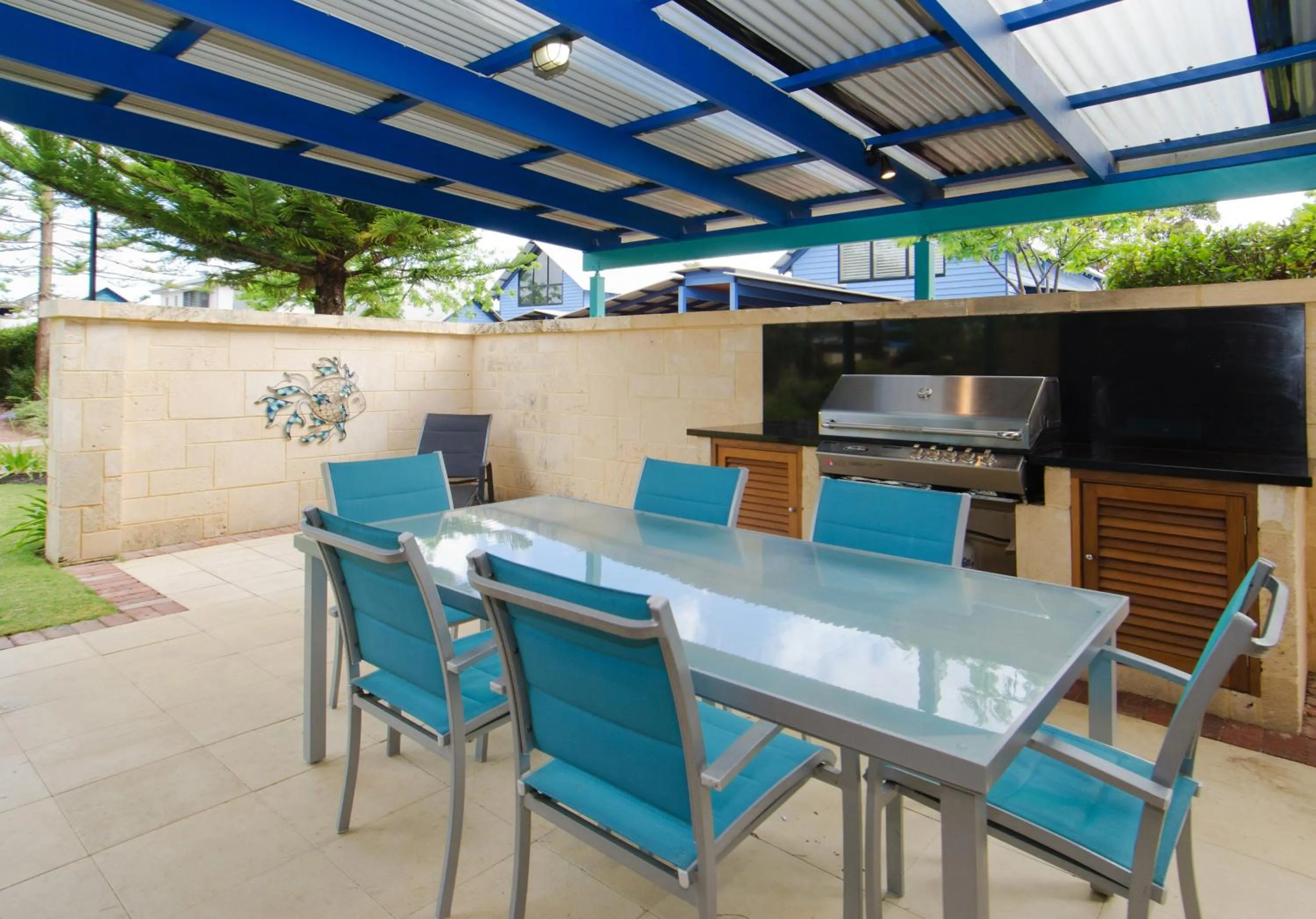Patio in Dunsborough Beach Cottages