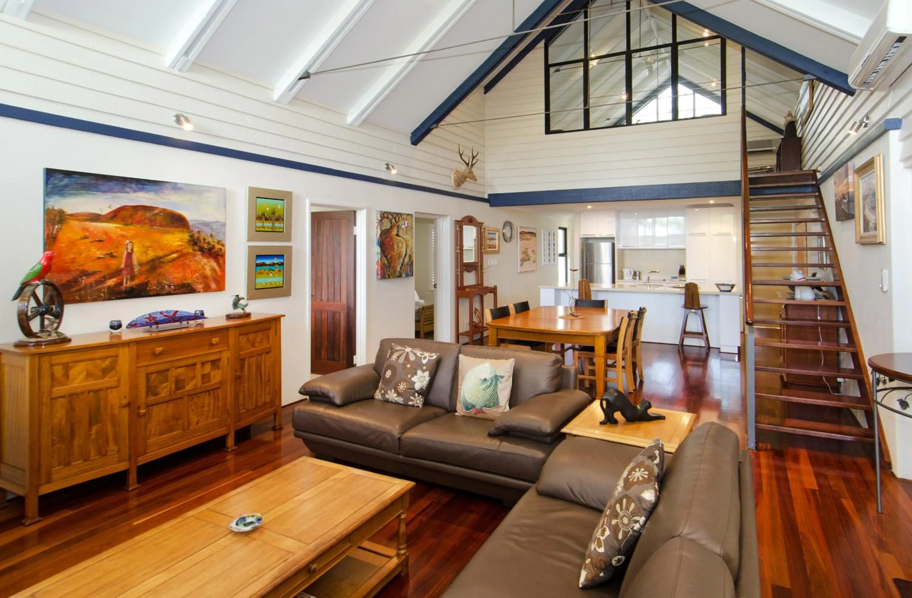Living room in Dunsborough Beach Cottages