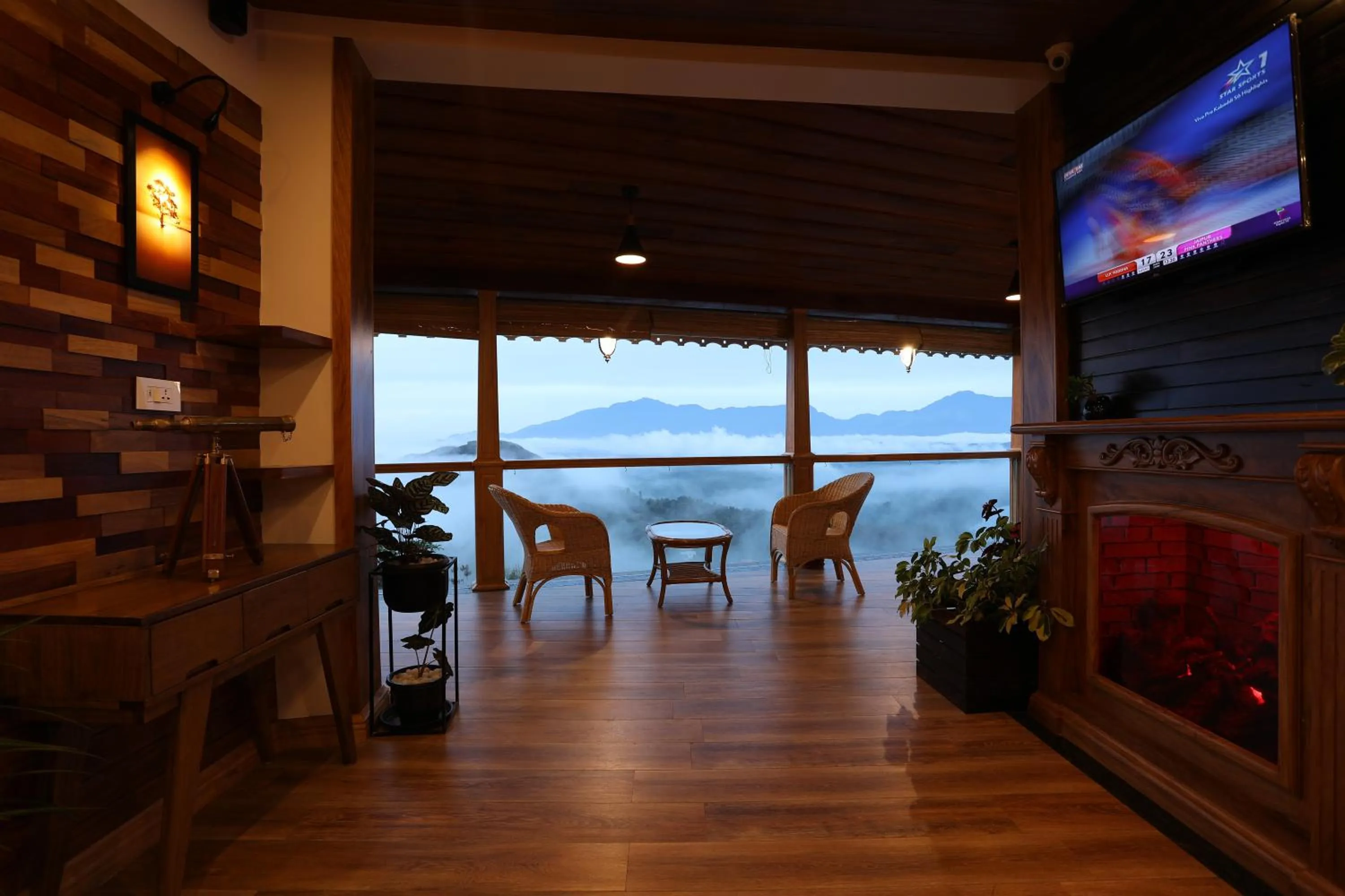 Communal lounge/ TV room in Mount Xanadu Resorts